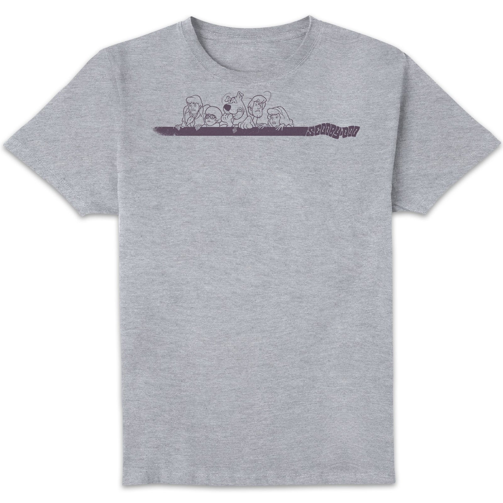 Scooby Doo Those Meddling Kids Retro Men's T-Shirt - Grey - XXL