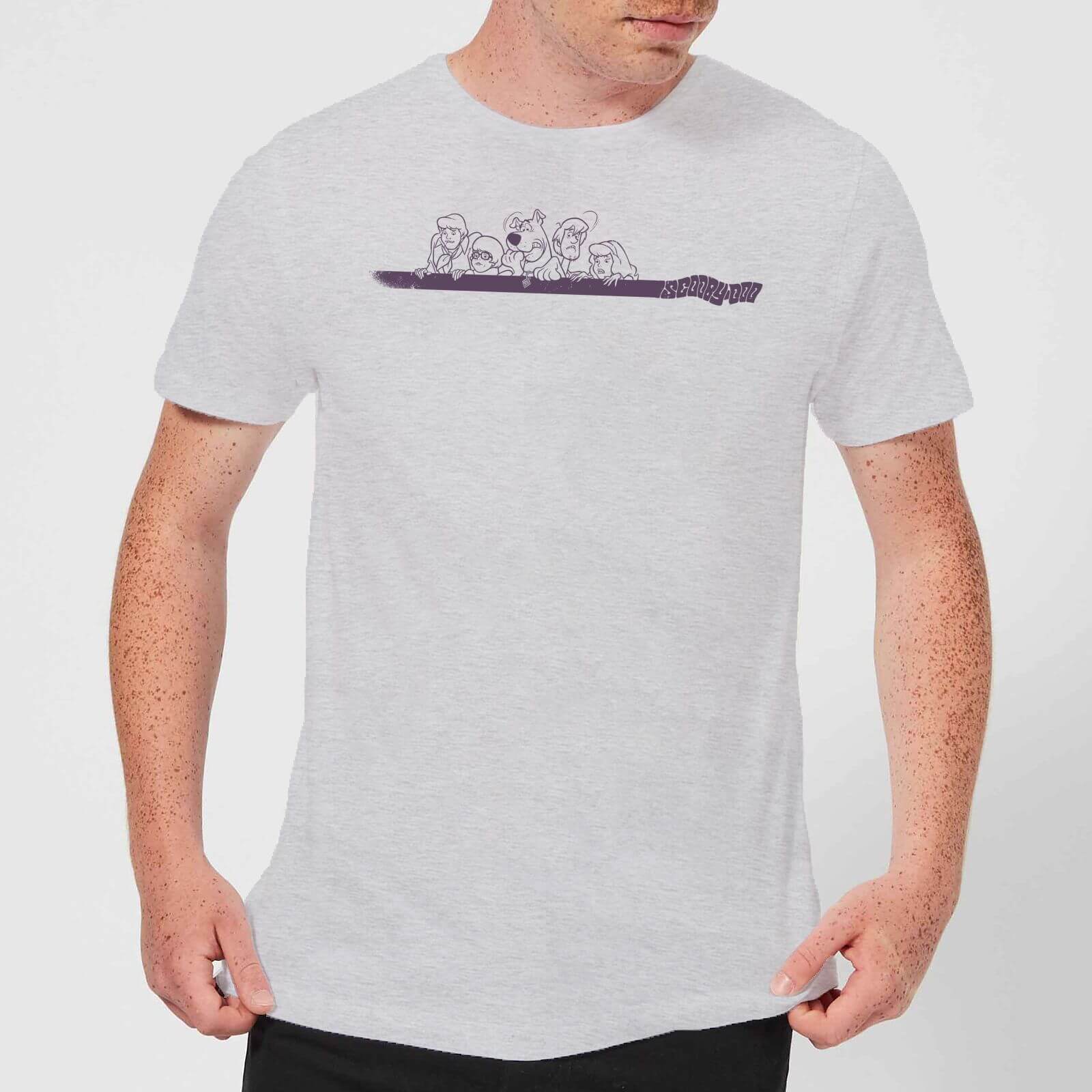 Scooby Doo Those Meddling Kids Retro Men’s T-Shirt – Grey – XS Scooby Doo Those Meddling Kids Retro Men’s T-Shirt – Grey – XS