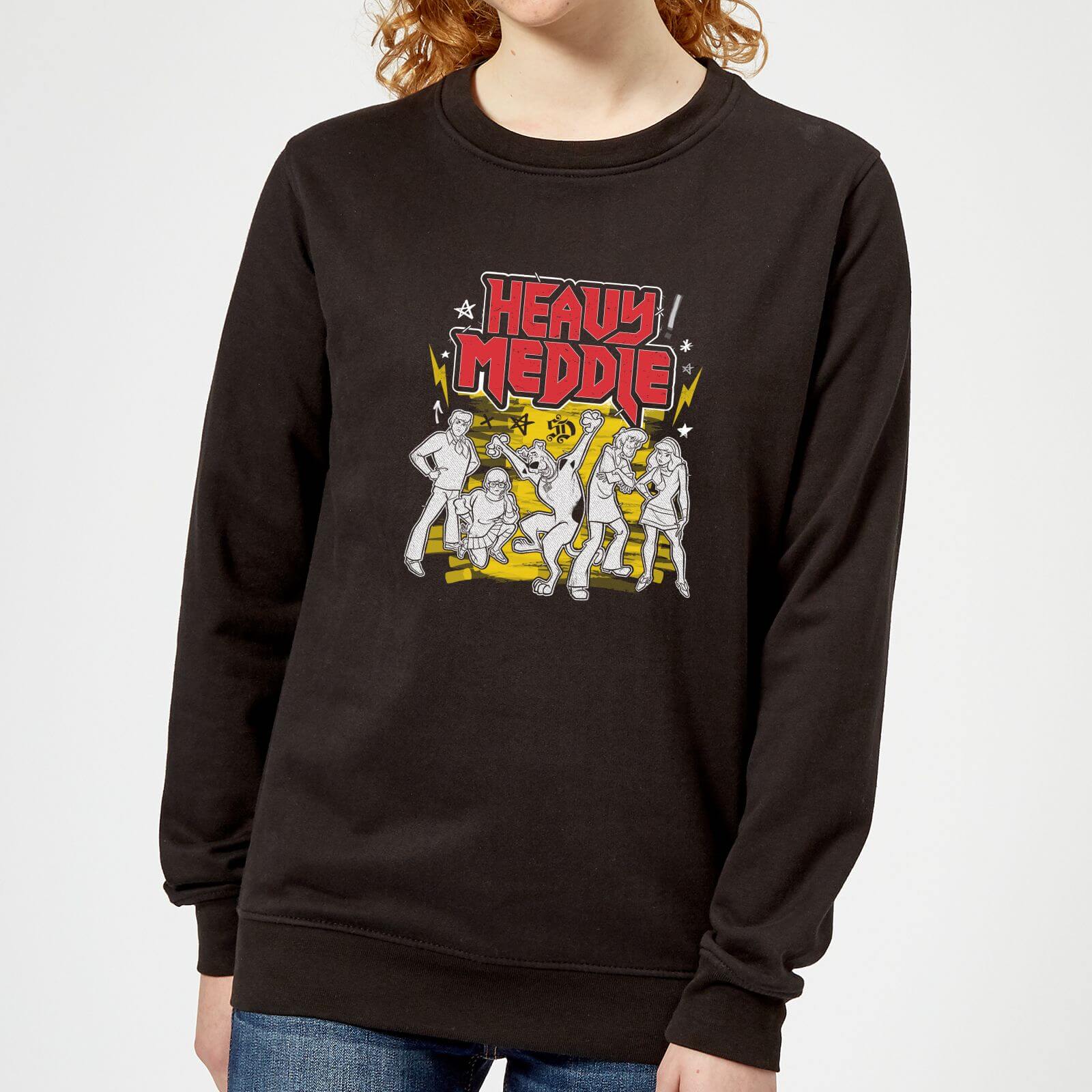 

Scooby Doo Heavy Meddle Women's Sweatshirt - Black - XS - Nero