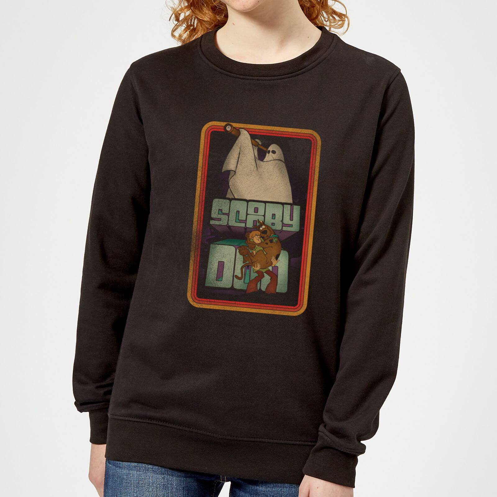 

Scooby Doo Retro Ghostie Women's Sweatshirt - Black - M - Nero