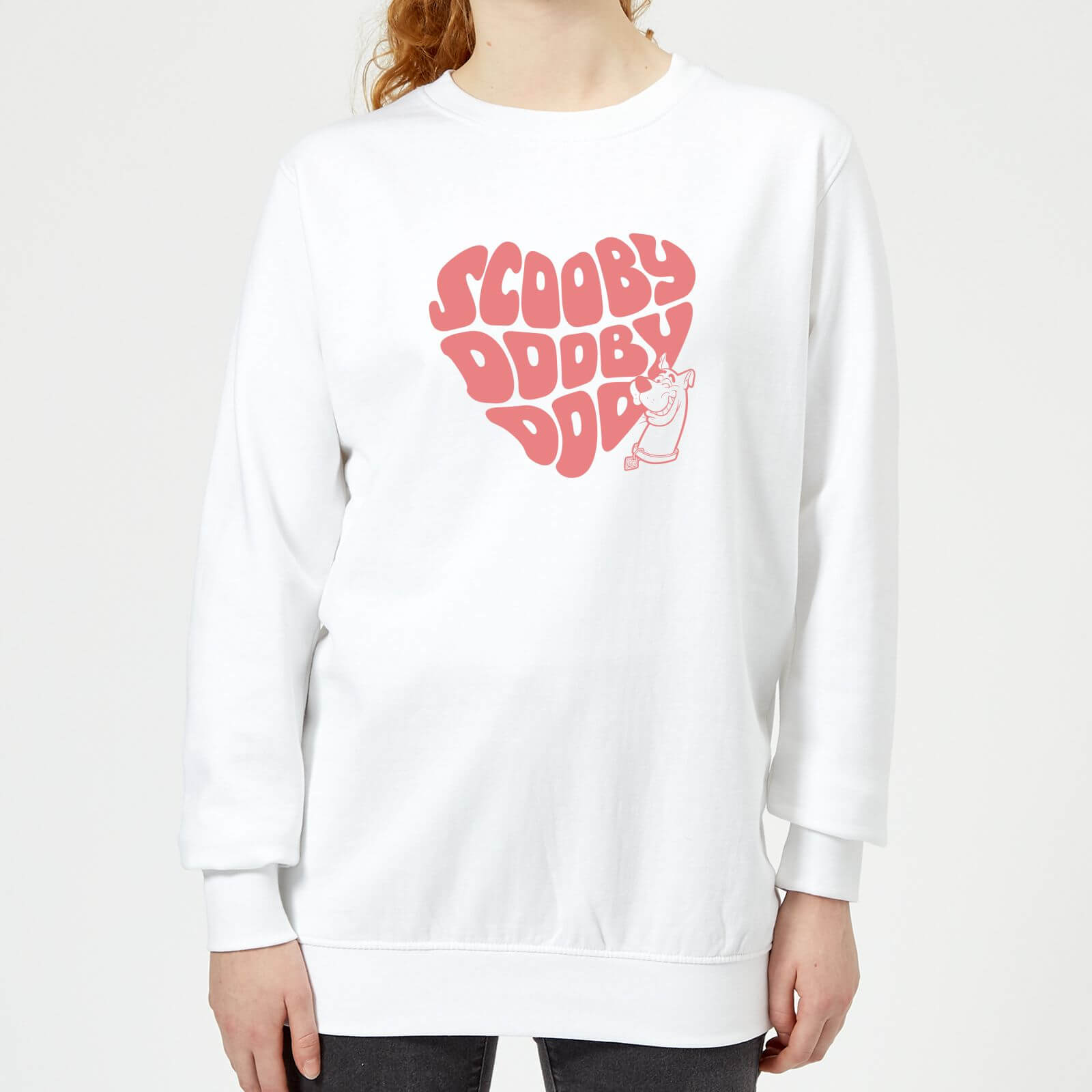 

Scooby Doo I Ruv You Women's Sweatshirt - White - XL - Blanc
