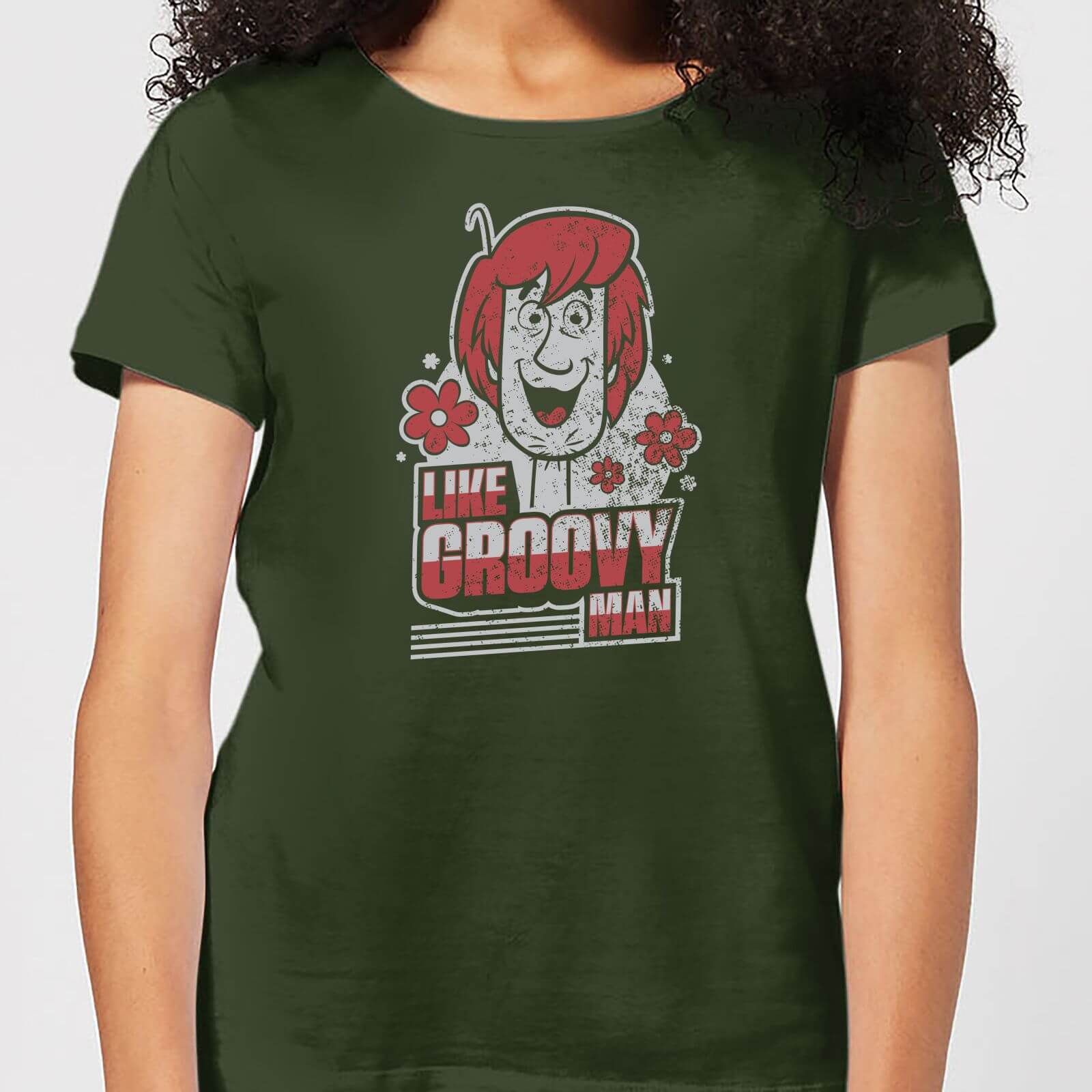 Scooby Doo Like, Groovy Man Women's T-Shirt - Forest Green - S - Forest Green