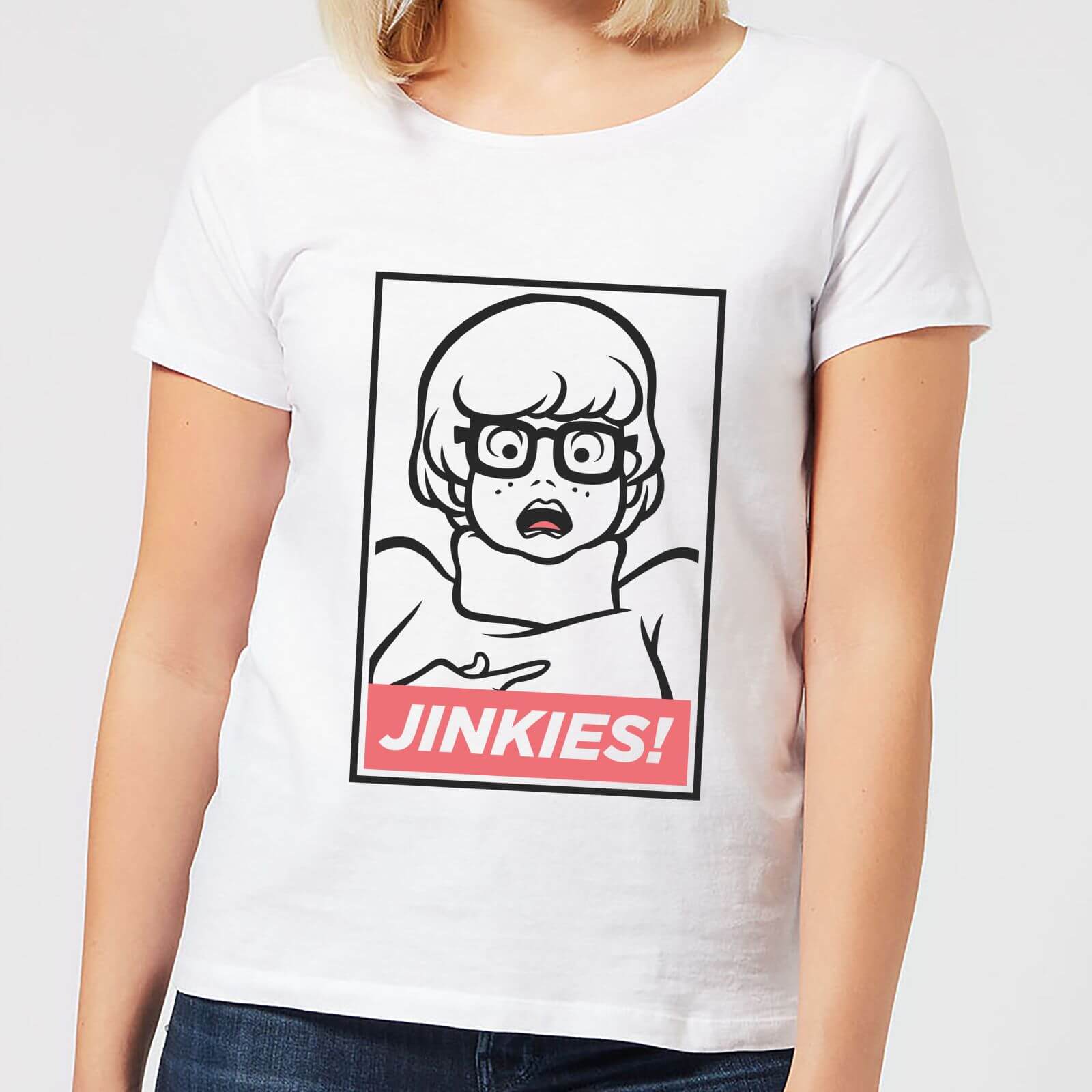 Scooby Doo Jinkies! Women’s T-Shirt – White – S