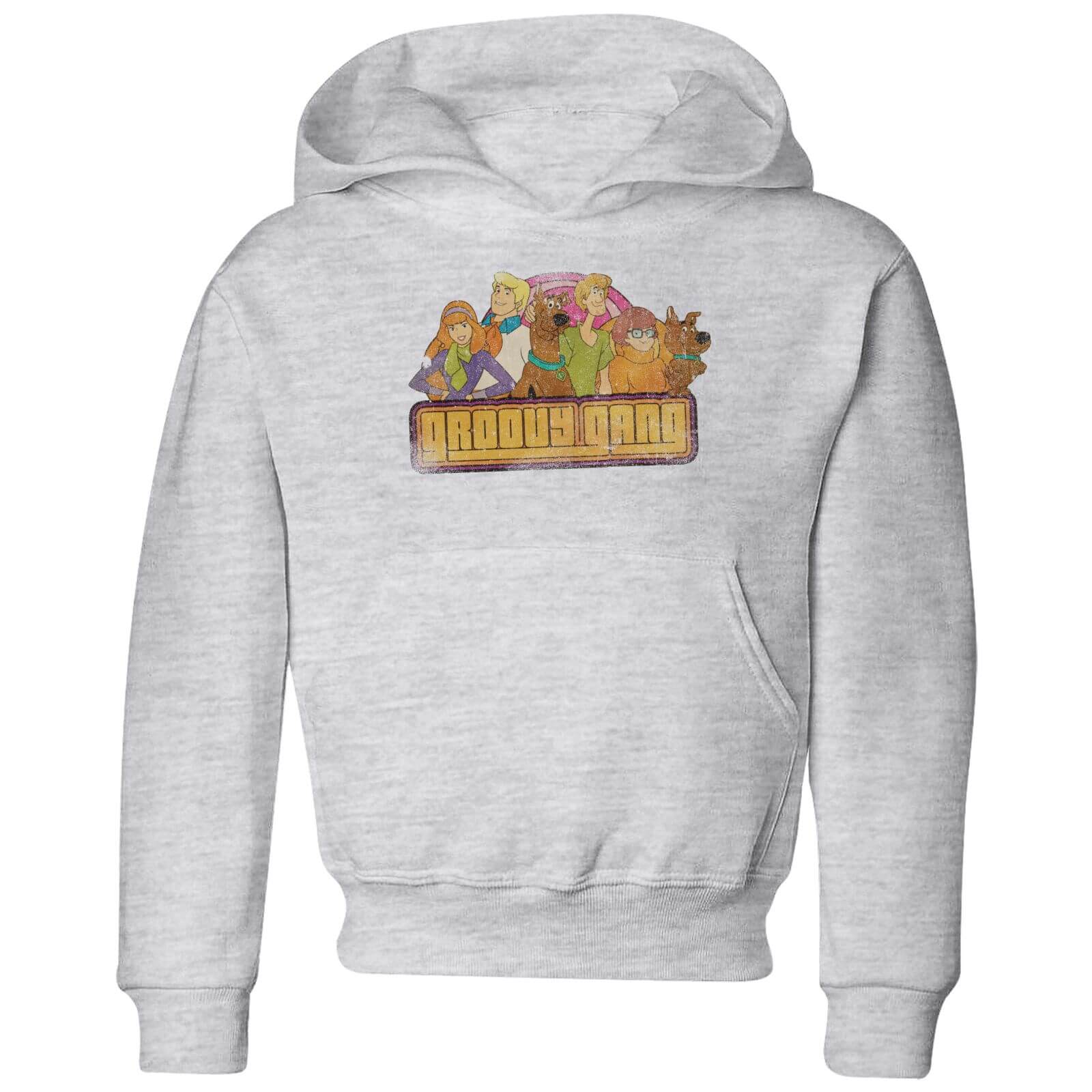 

Scooby Doo Groovy Gang Kids' Hoodie - Grey - 5-6 Anni - Grigio