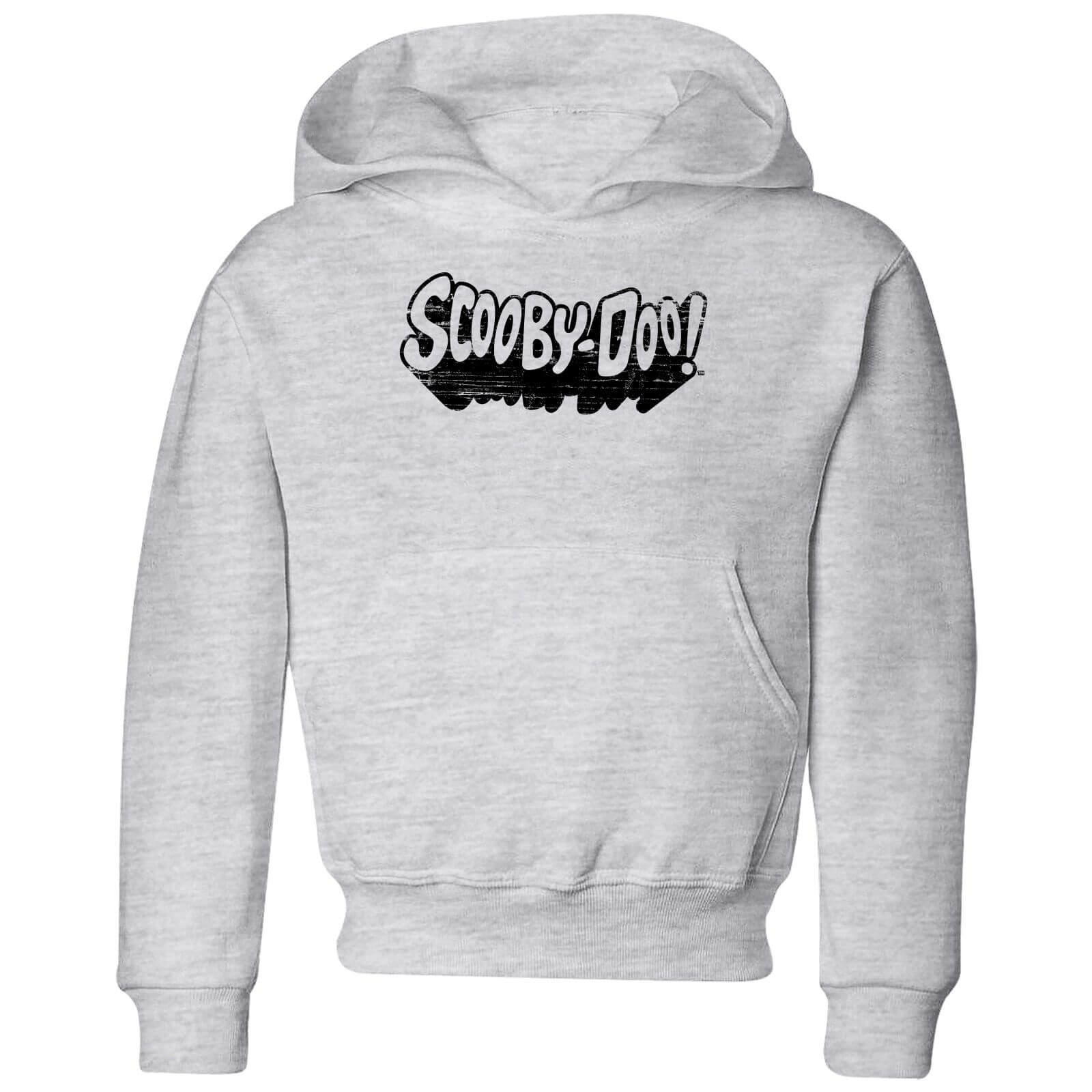 

Scooby Doo Retro Mono Logo Kids' Hoodie - Grey - 9-10 Anni - Grigio