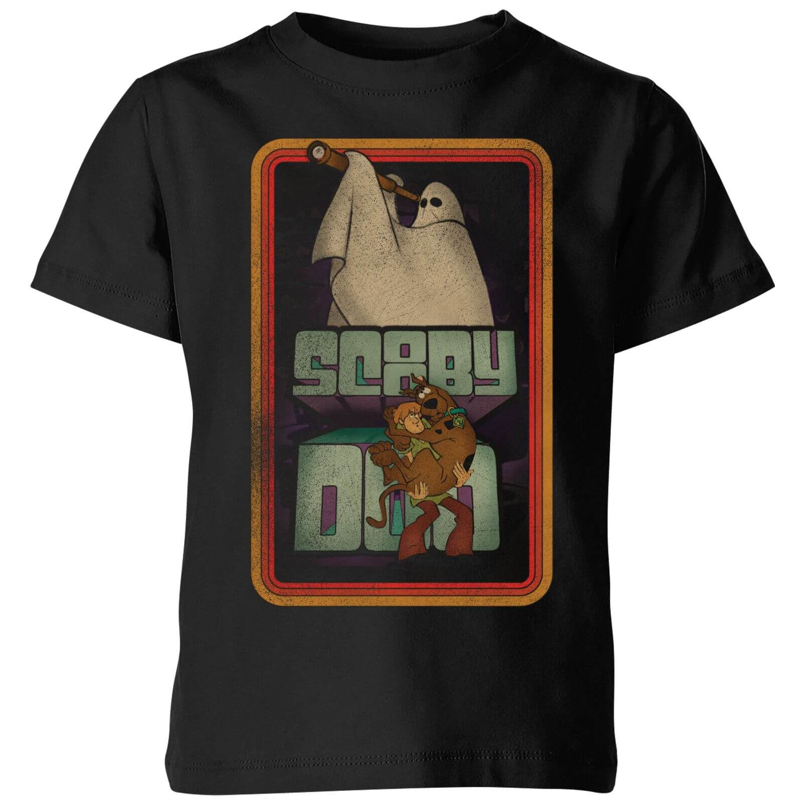 

Scooby Doo Retro Ghostie Kids' T-Shirt - Black - 3-4 Anni