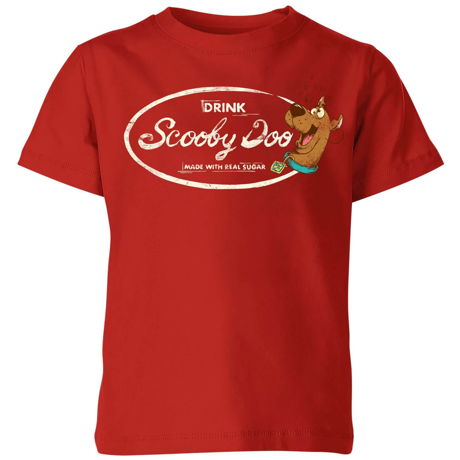 

Scooby Doo Cola Kids' T-Shirt - Red - 9-10 Anni