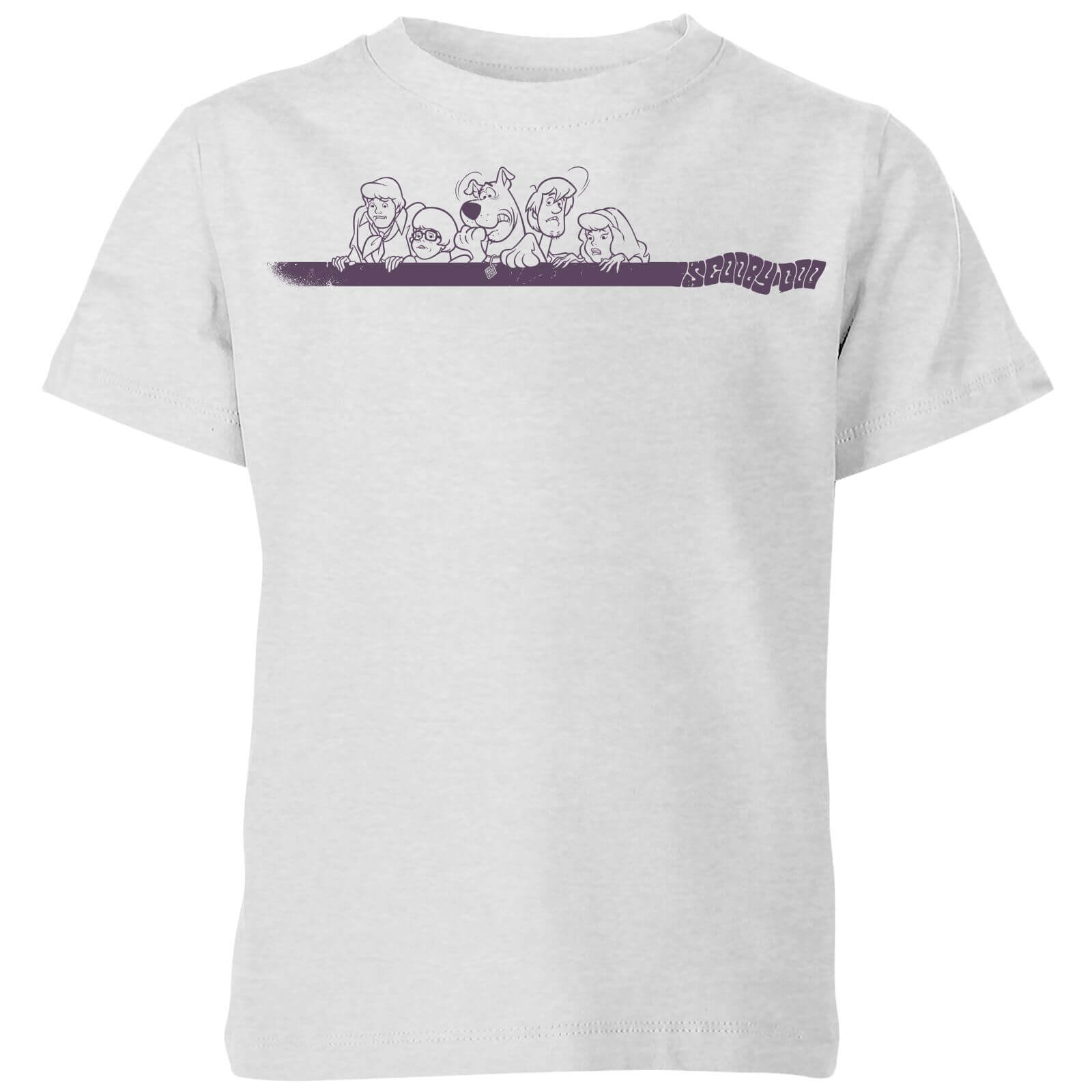 

Scooby Doo Those Meddling Kids Retro Kids' T-Shirt - Grey - 9-10 Anni