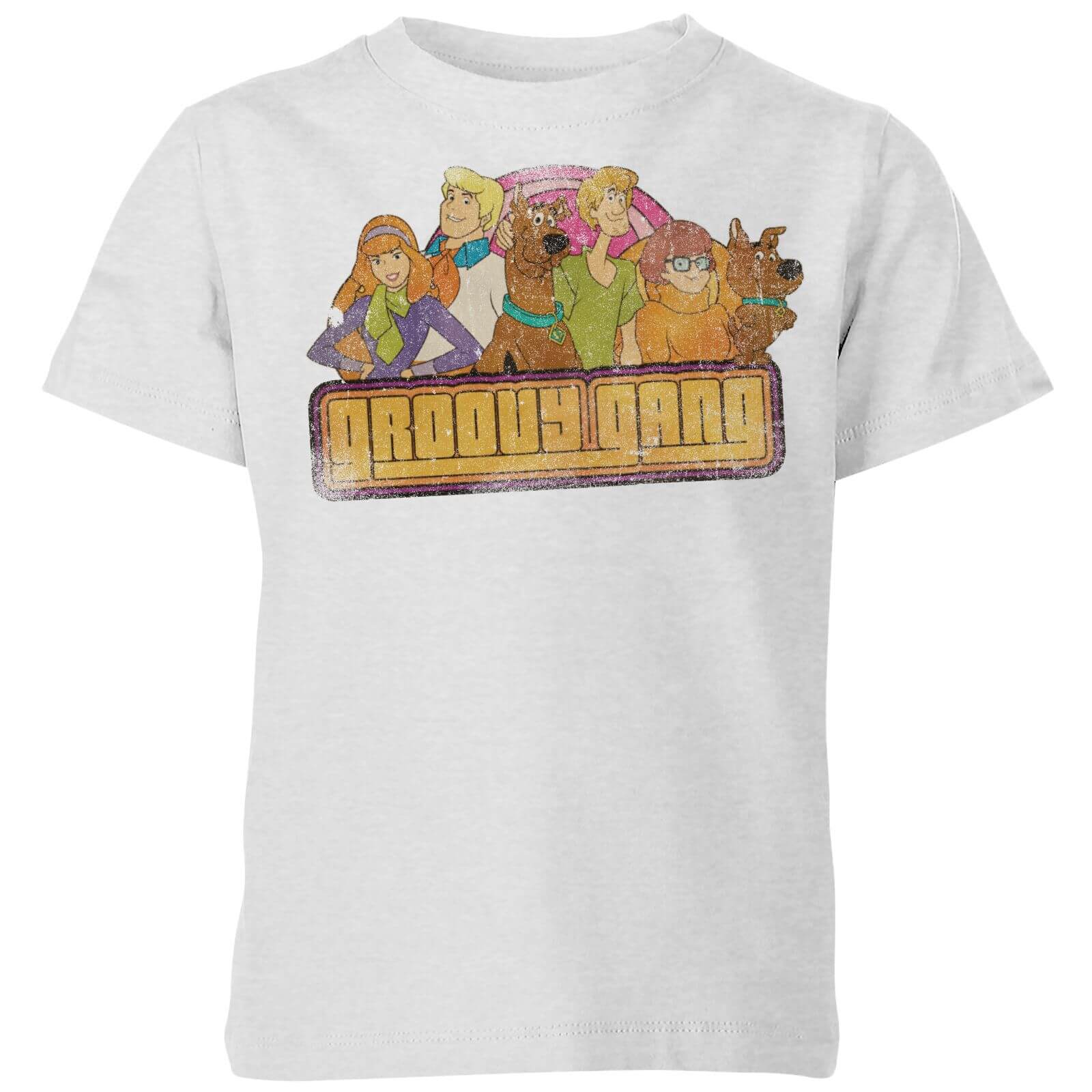 

Scooby Doo Groovy Gang Kids' T-Shirt - Grey - 3-4 Anni - Grigio