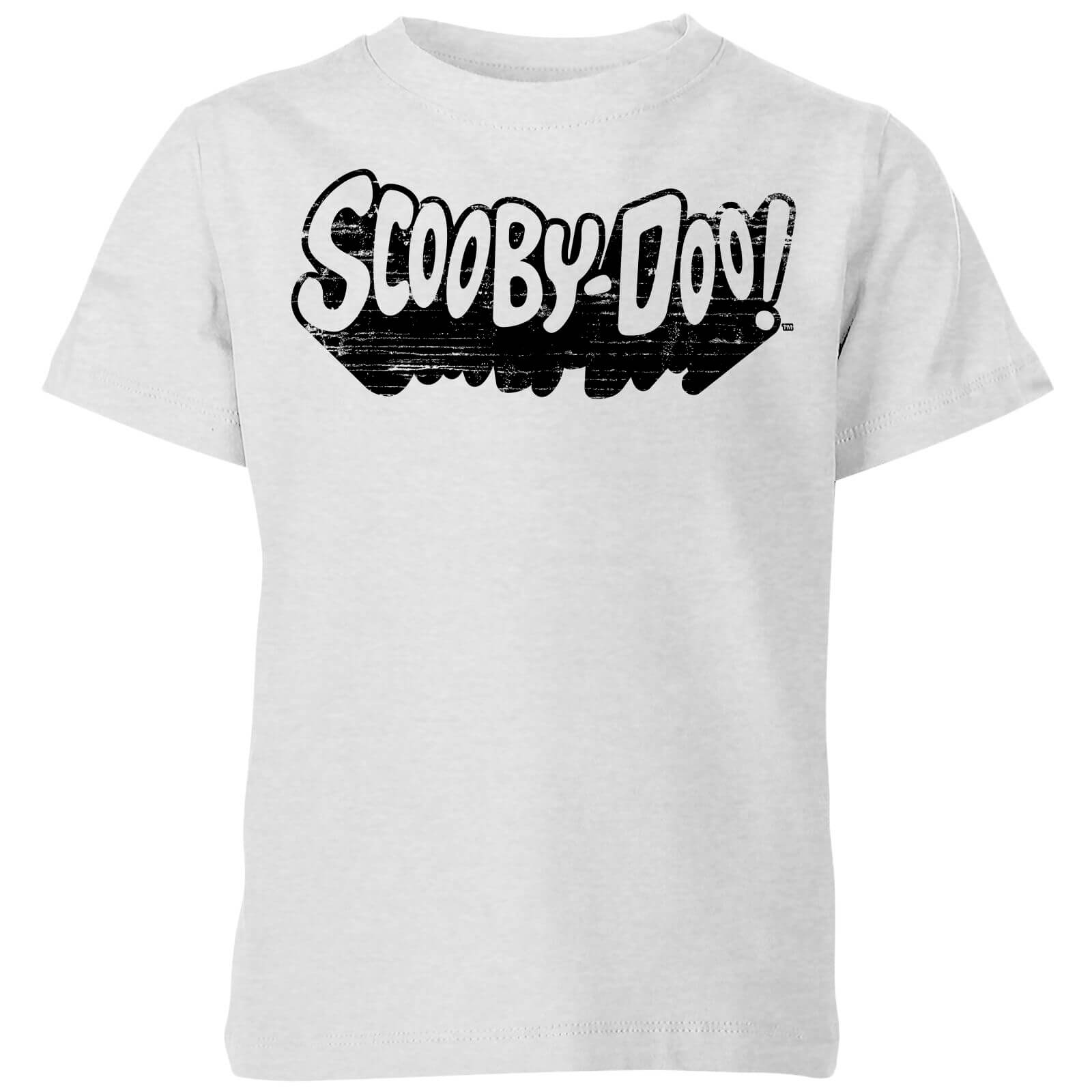 

Scooby Doo Retro Mono Logo Kids' T-Shirt - Grey - 5-6 Anni - Grigio
