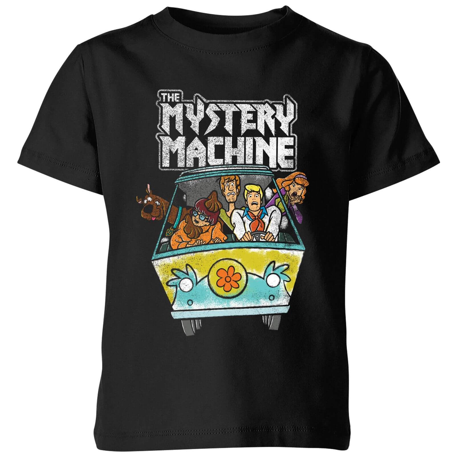 Scooby Doo Mystery Machine Heavy Metal Kids' T-Shirt - Black - 11-12 Years - Black