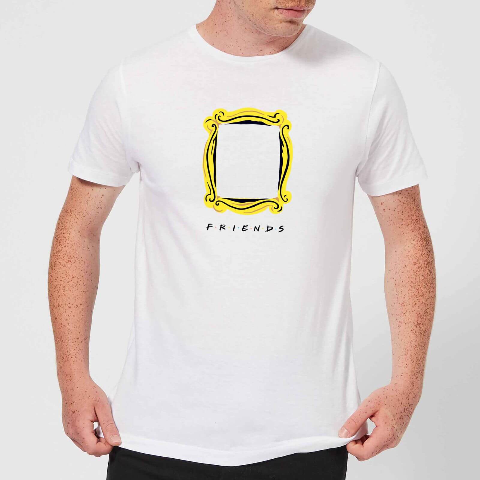 Friends Frame Men's T-Shirt - White - XS - White