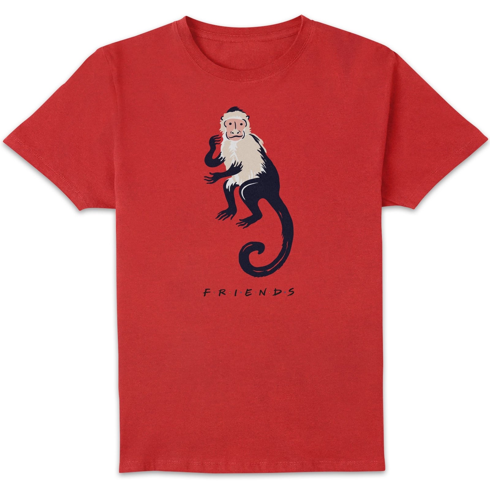 Friends Marcel The Monkey Men's T-Shirt - Red - S