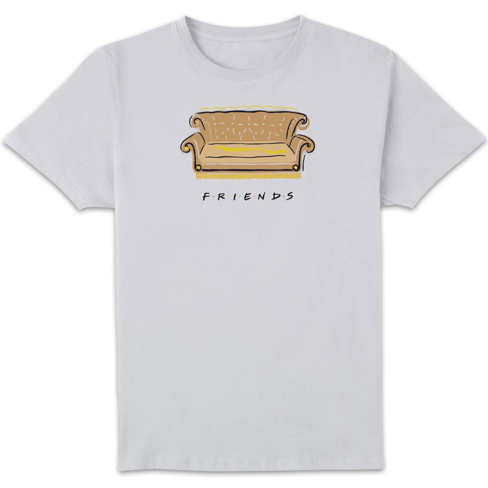 Friends Couch Men's T-Shirt - White - M