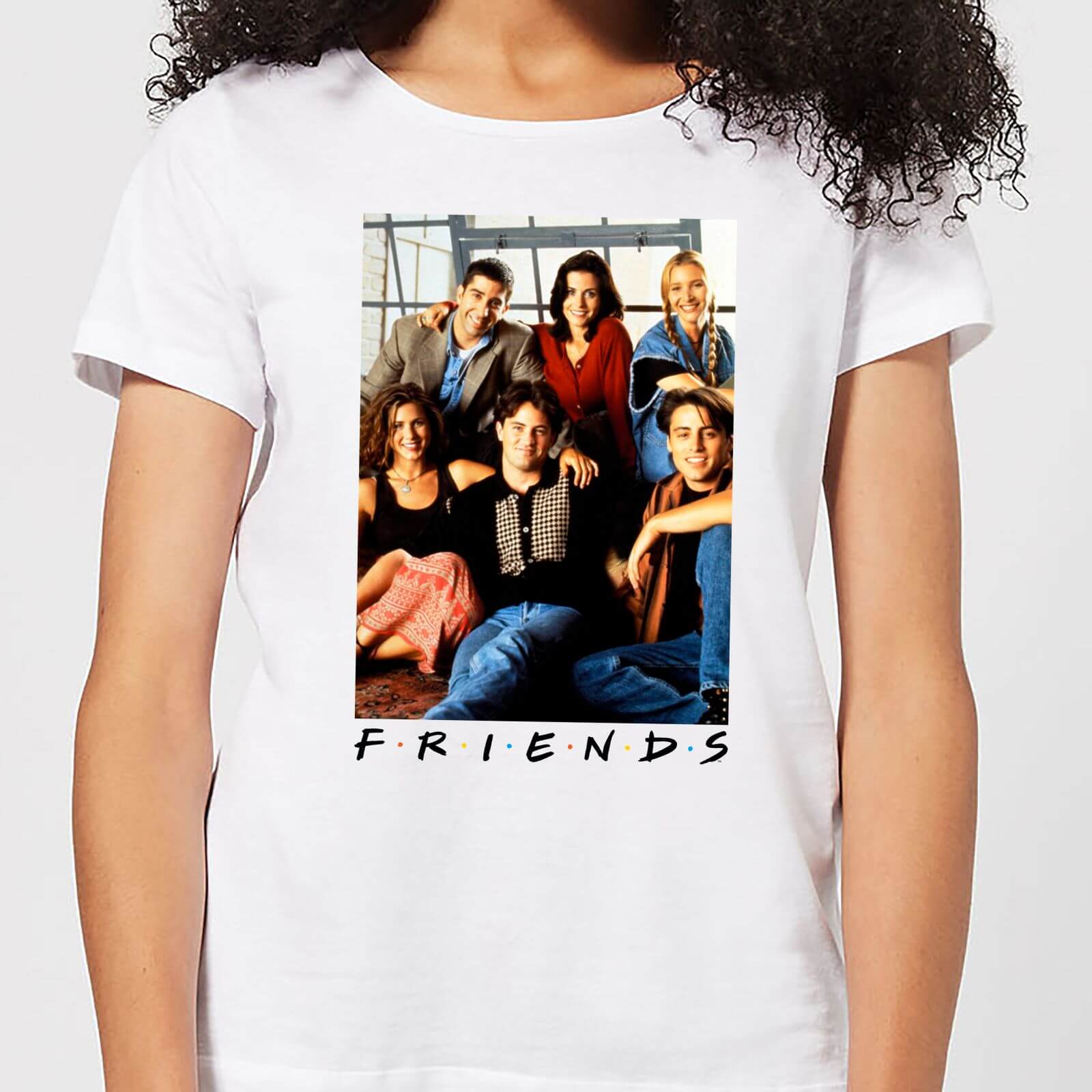 Friends Group Photo Women's T-Shirt - White - S