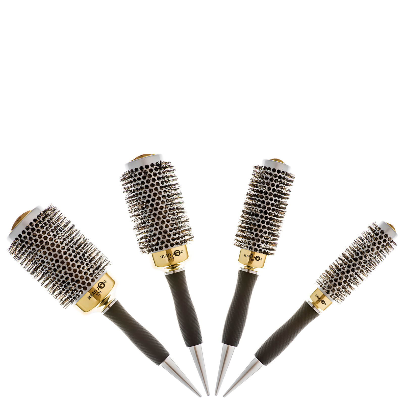 

Head Jog Gold Thermal Brush Set