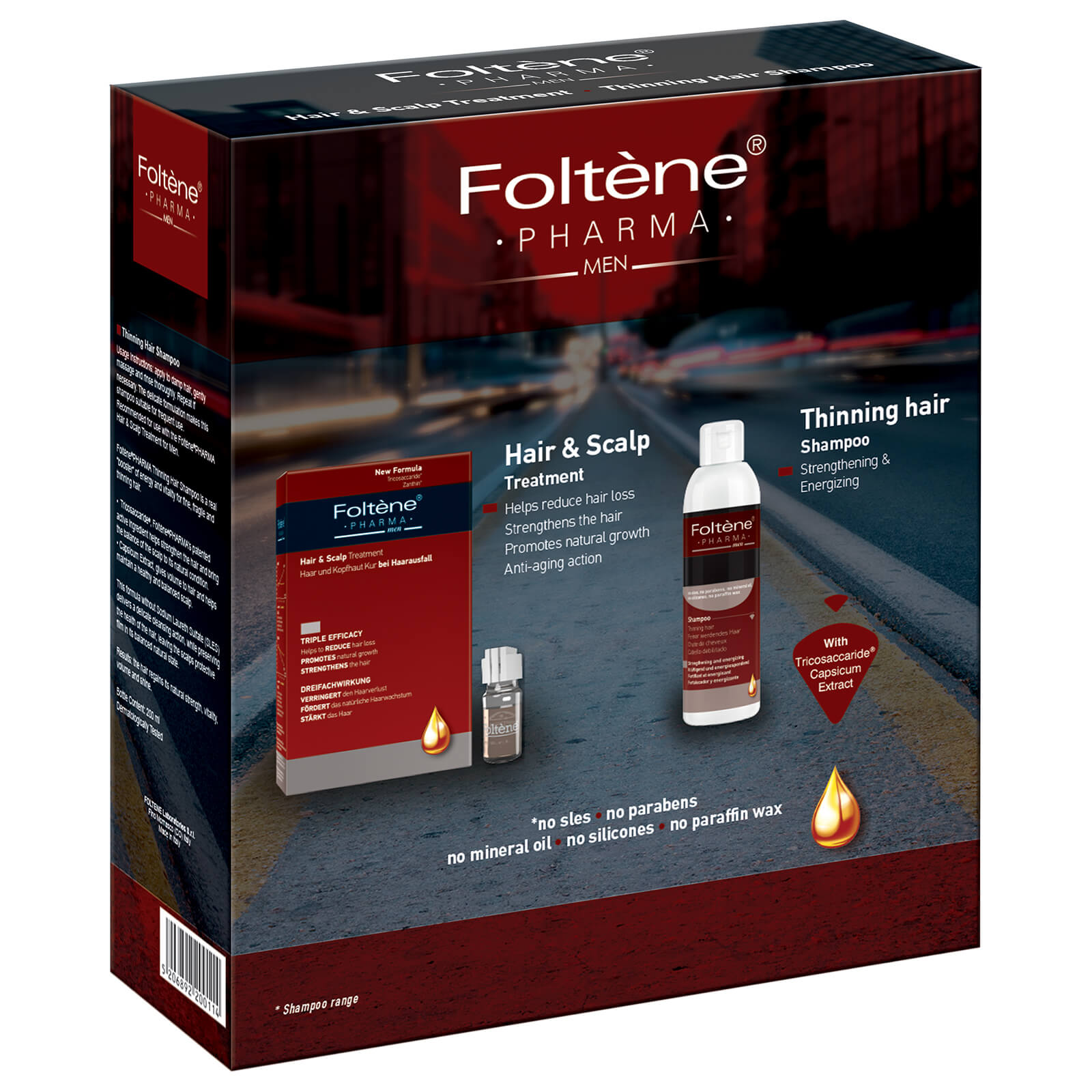 

Foltène Hair and Scalp Treatment Kit for Men