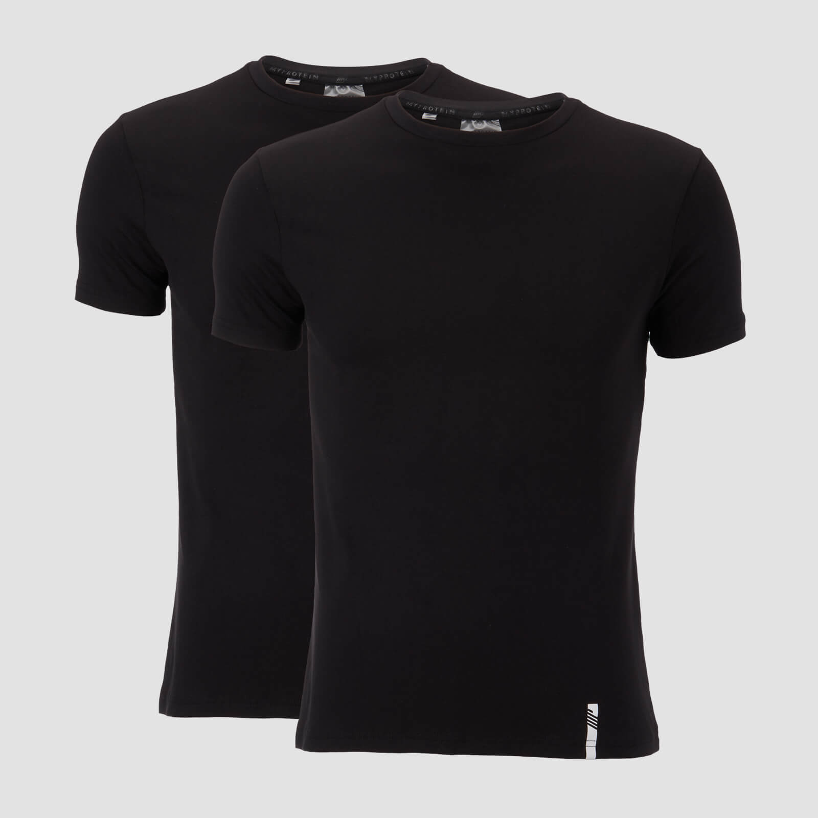 T-shirt Luxe Classic Pack de 2 - Noir - L