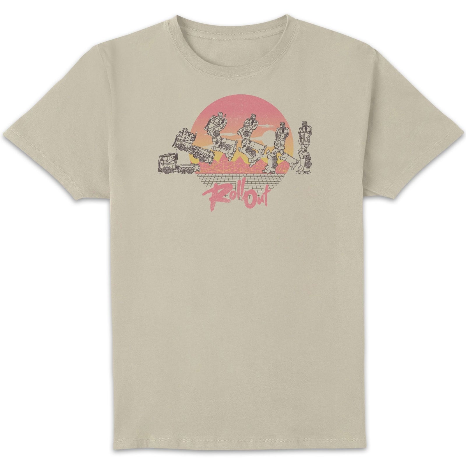 Transformers Roll Out T-shirt - Blanc Délavé