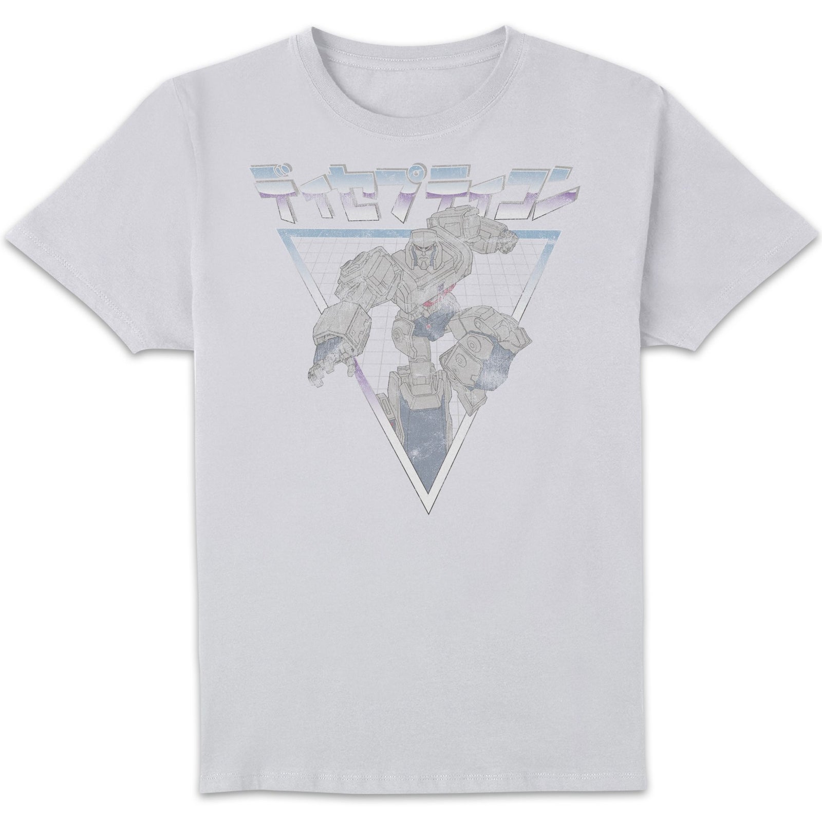 Transformers Megatron Rétro Japonais T-shirt - Blanc