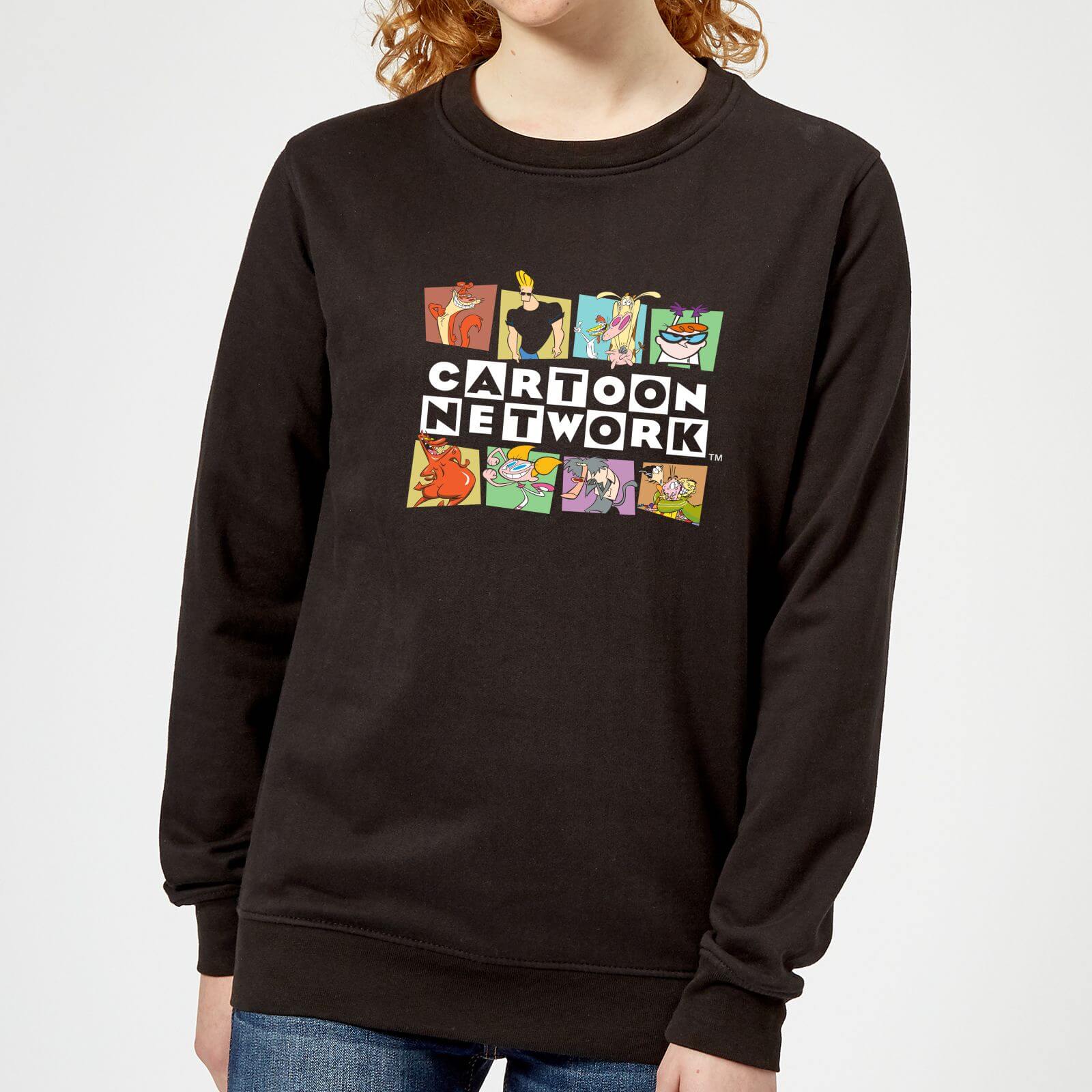 

Cartoon Network Logo Characters Women's Sweatshirt - Black - XXL