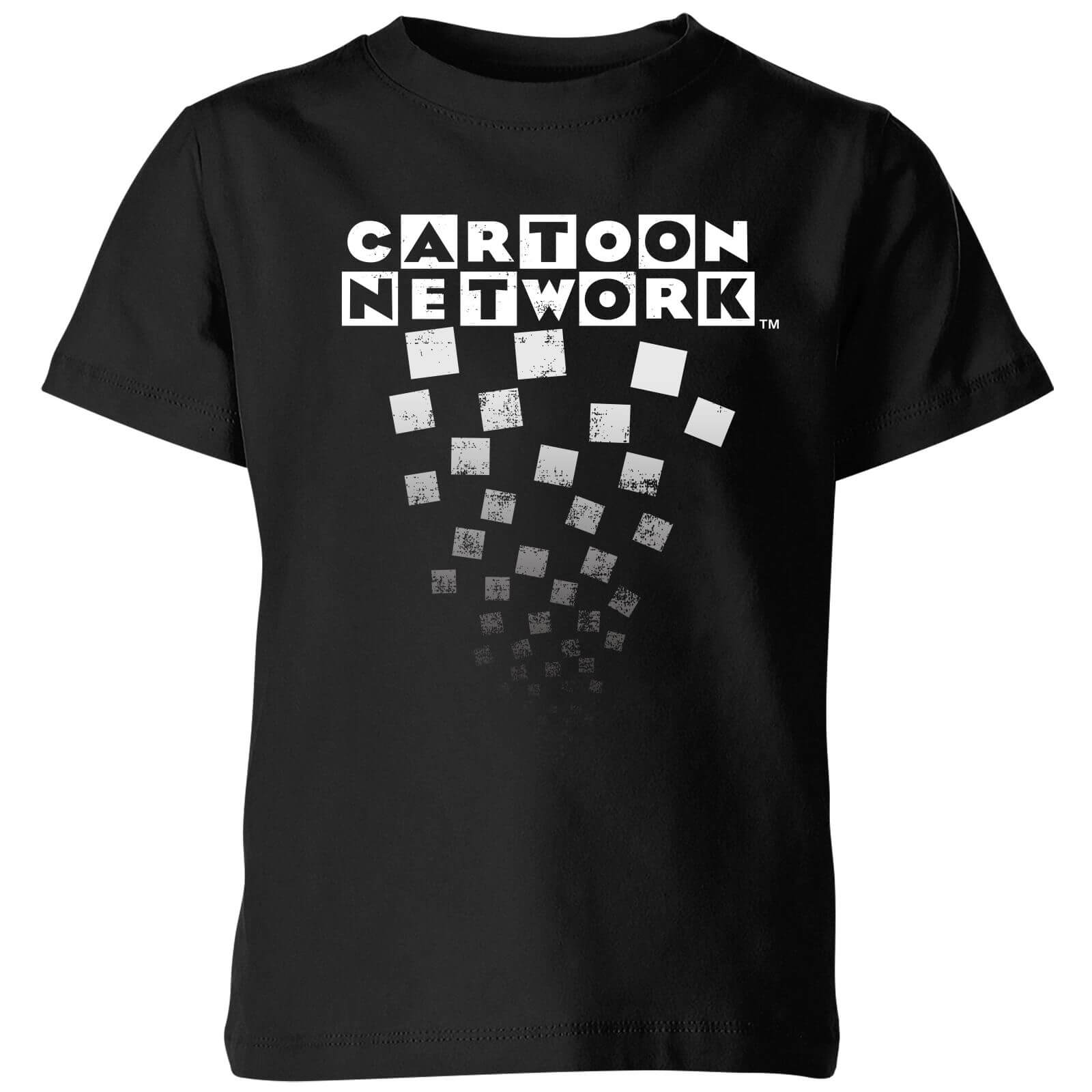 

Cartoon Network Logo Fade Kids' T-Shirt - Black - 3-4 Anni - Nero