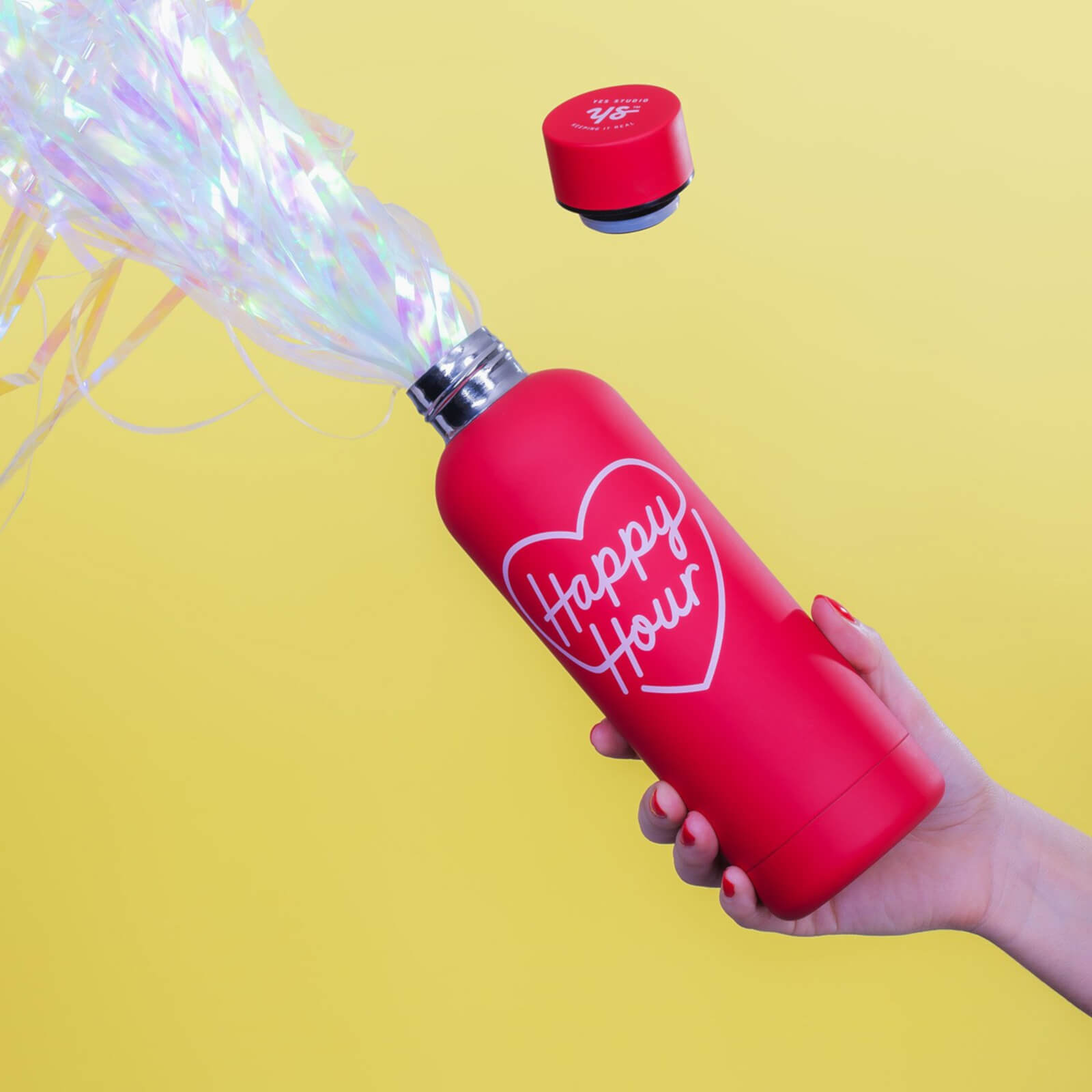 Yes Studio Happy Hour Water Bottle