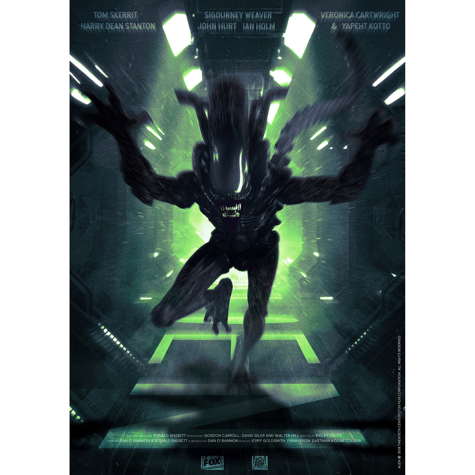 Aliens (Run) Poster
