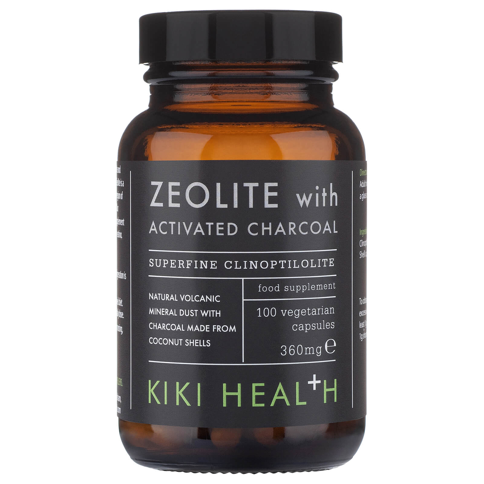

KIKI Health Zeolite with Activated Charcoal Vegicaps (100 Vegicaps)