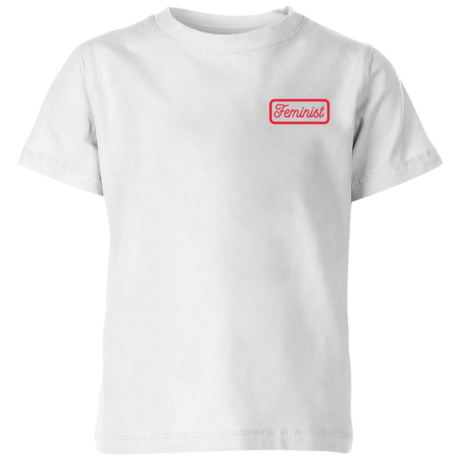 Feminist Kids' T-Shirt - White - 3-4 Years - White