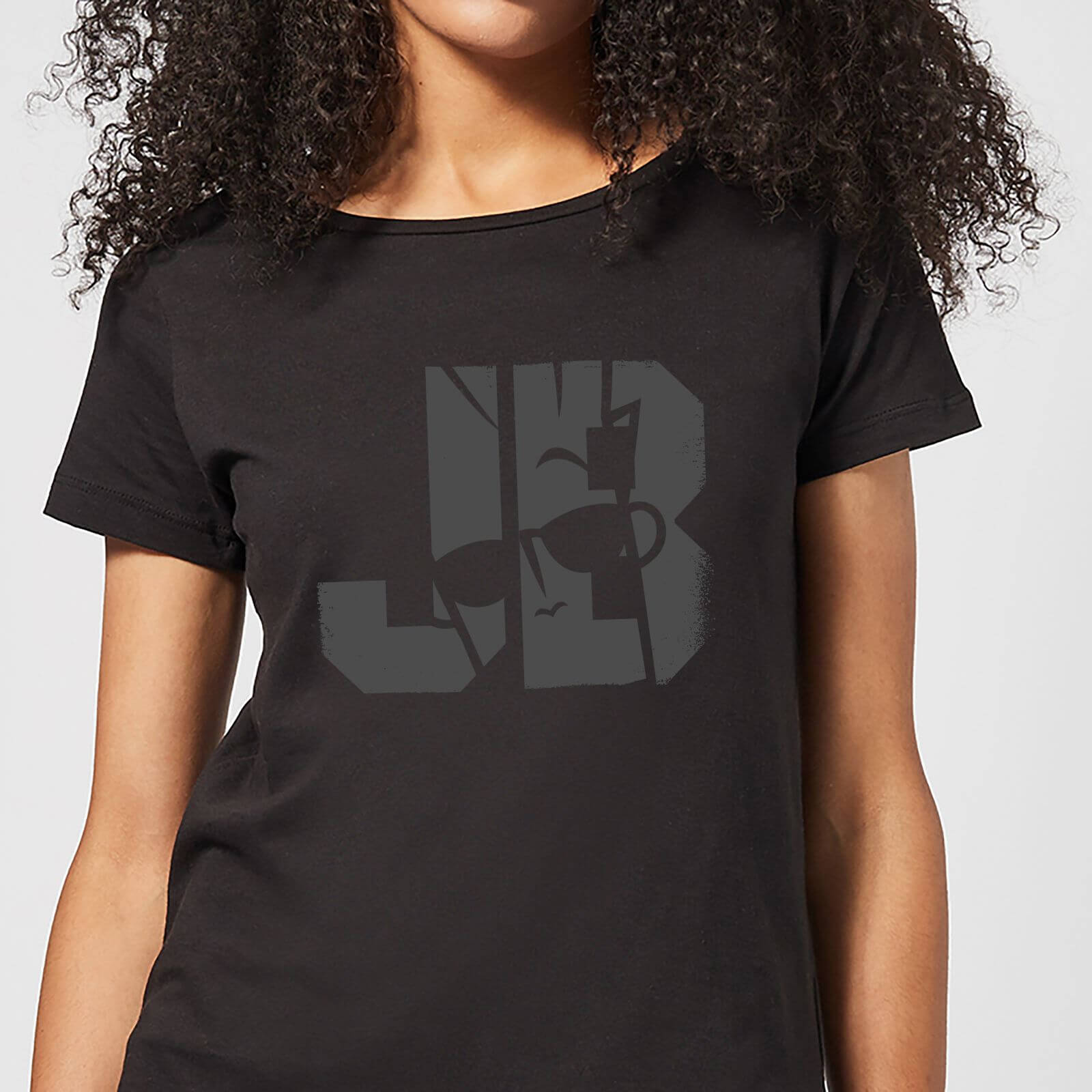 

Johnny Bravo JB Sillhouette Women's T-Shirt - Black - S - Nero