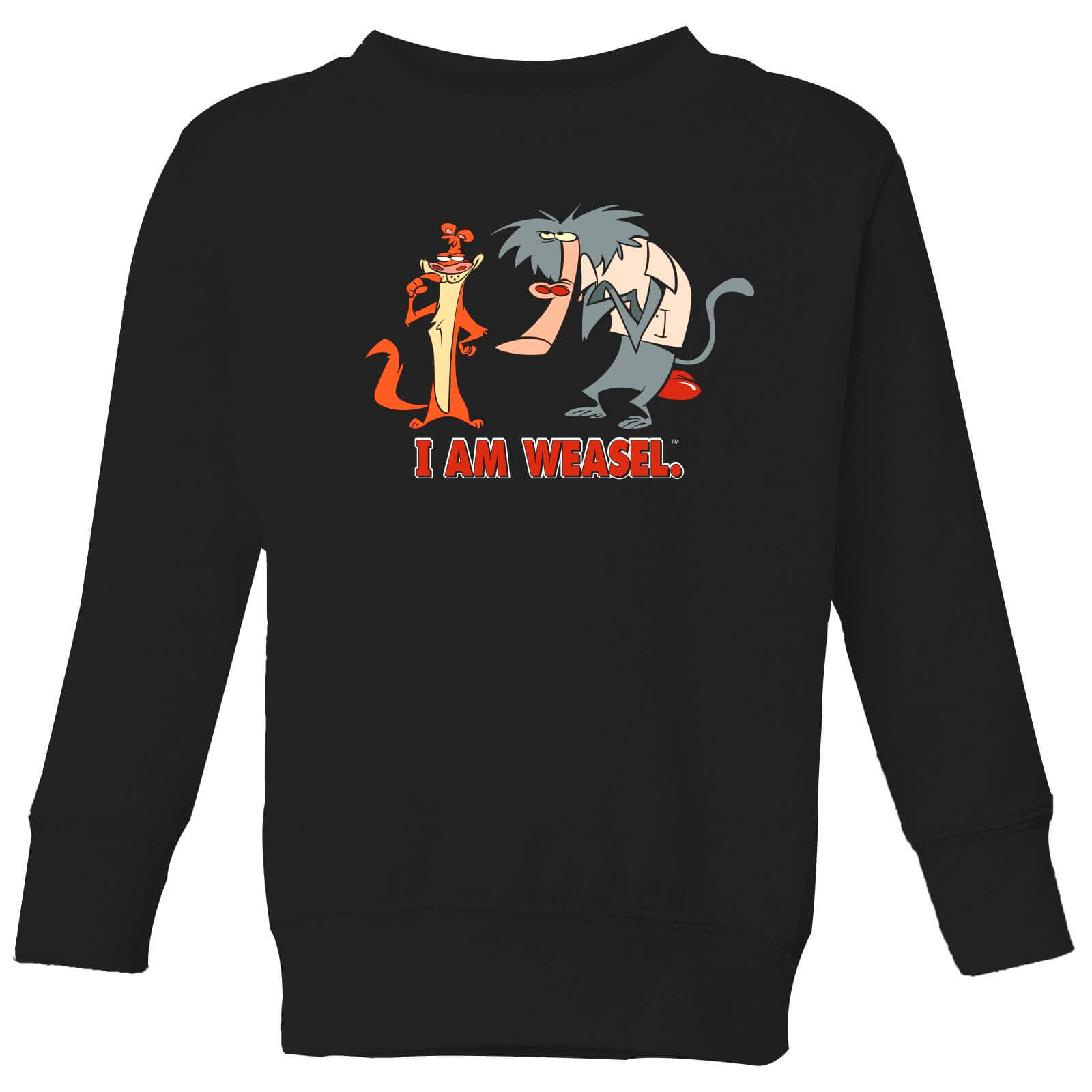 I Am Weasel Characters Kids' Sweatshirt - Black - 5-6 Jahre