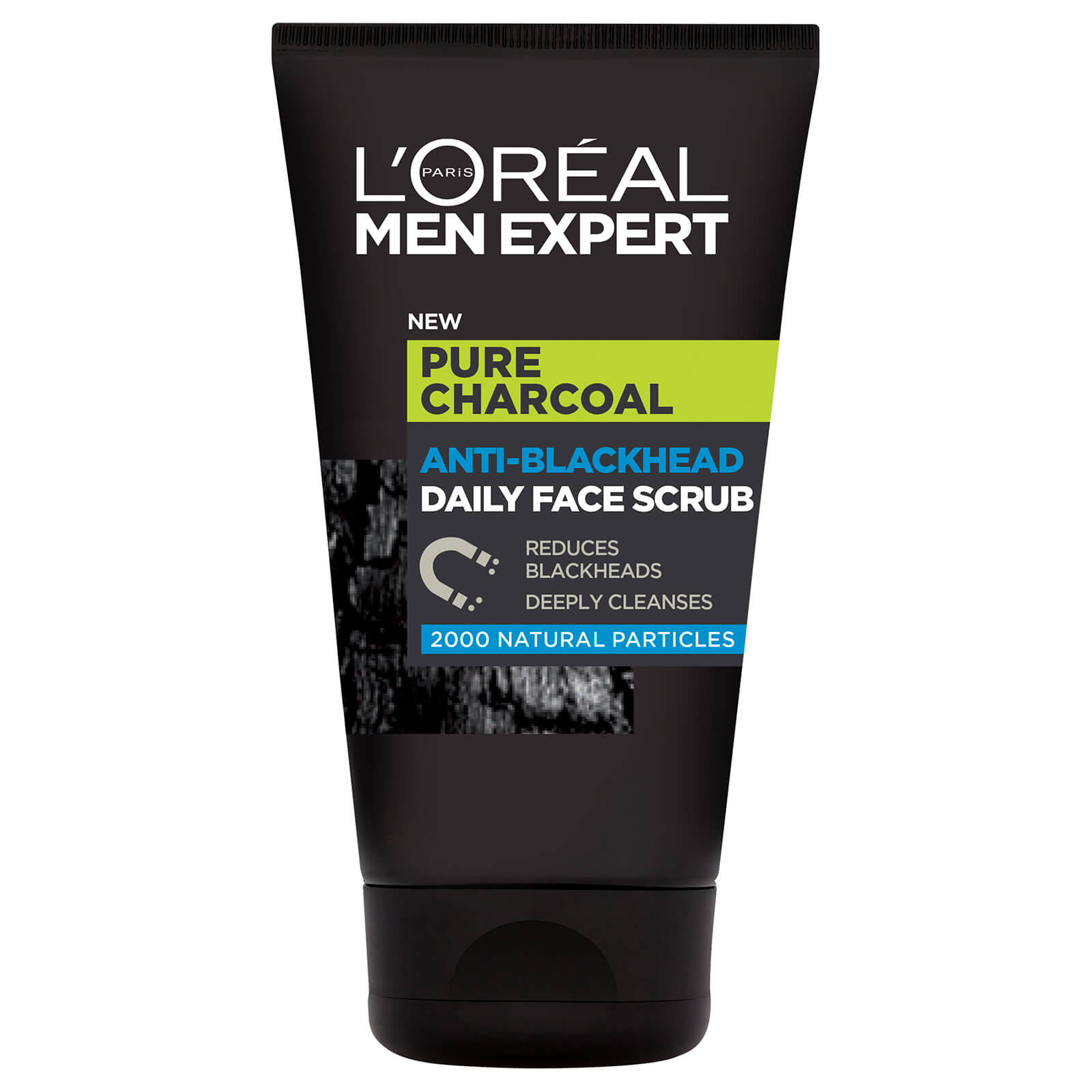 L'OrÃ©al Paris Men Expert Pure Charcoal Anti-Blackhead Daily Face Scrub 100ml
