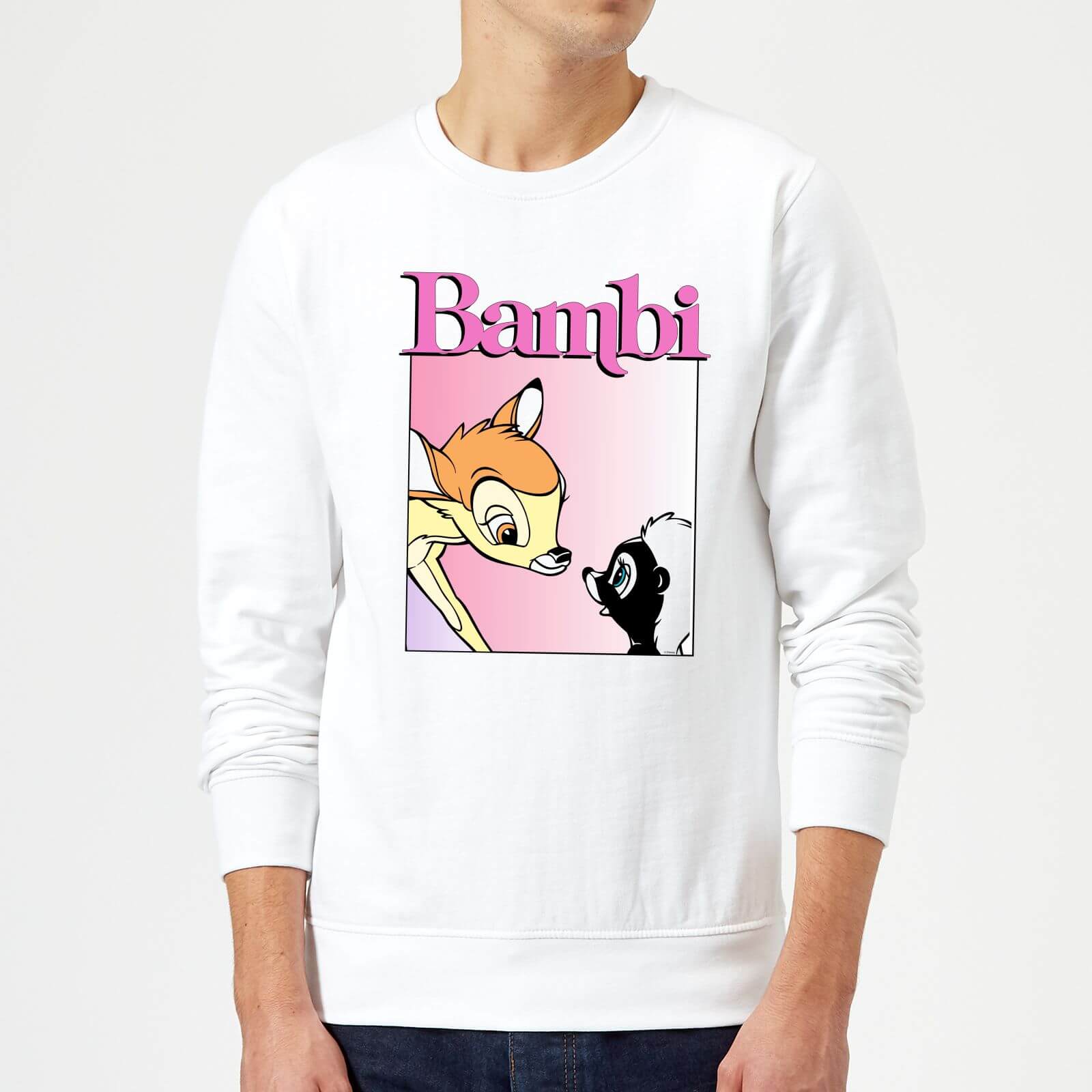 Disney Bambi Nice To Meet You Sweatshirt - Weiß - XXL - Weiß