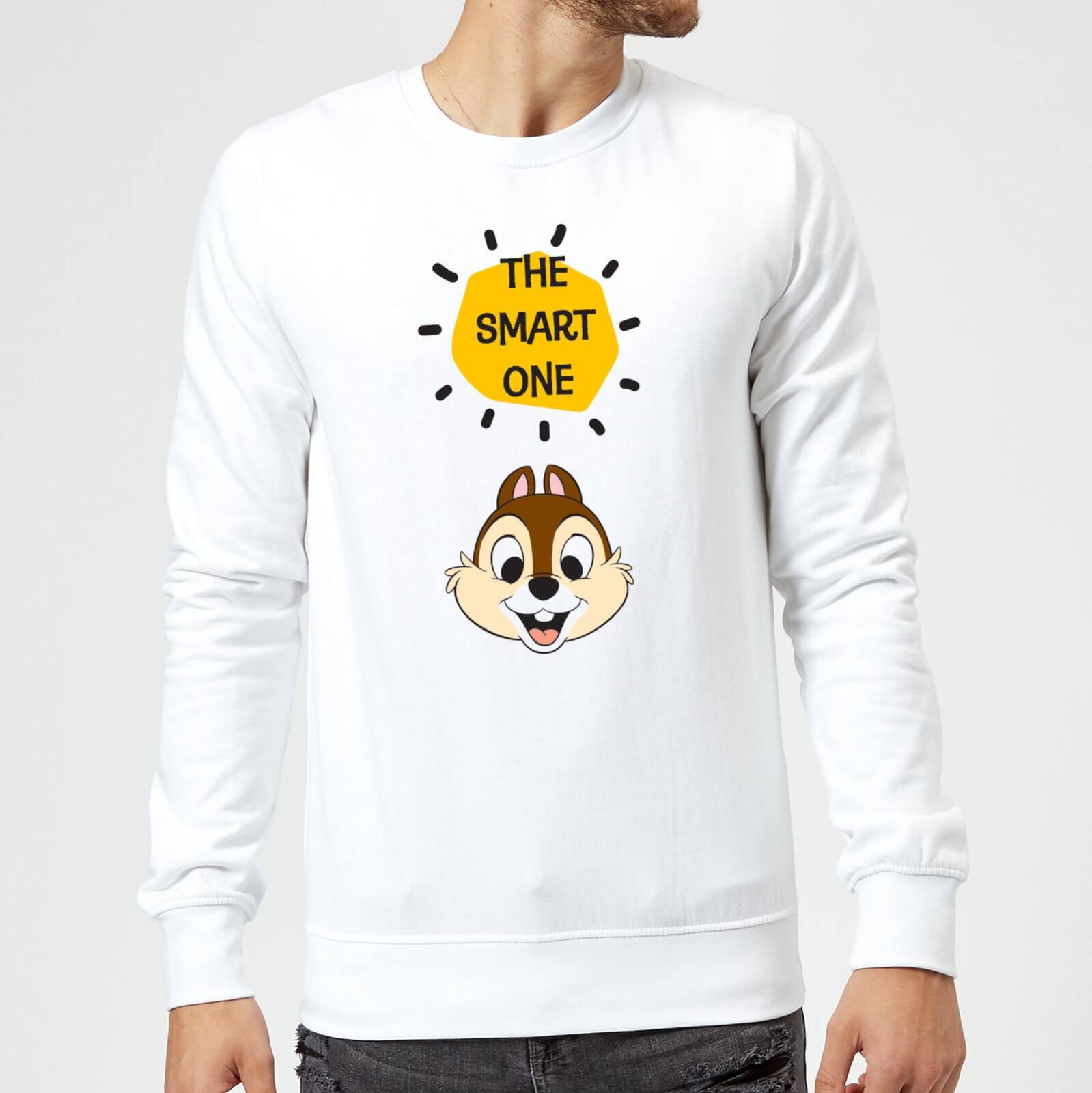 

Disney Chip 'N' Dale The Smart One Sweatshirt - White - L - Bianco