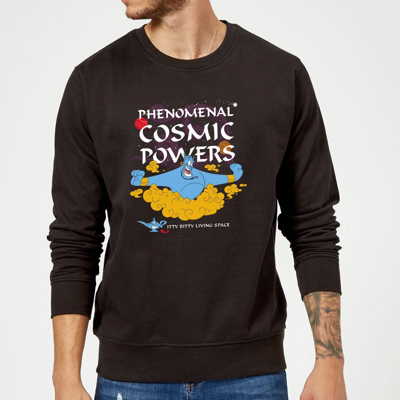 Disney Aladdin Phenomenal Cosmic Power Sweatshirt - Black - S