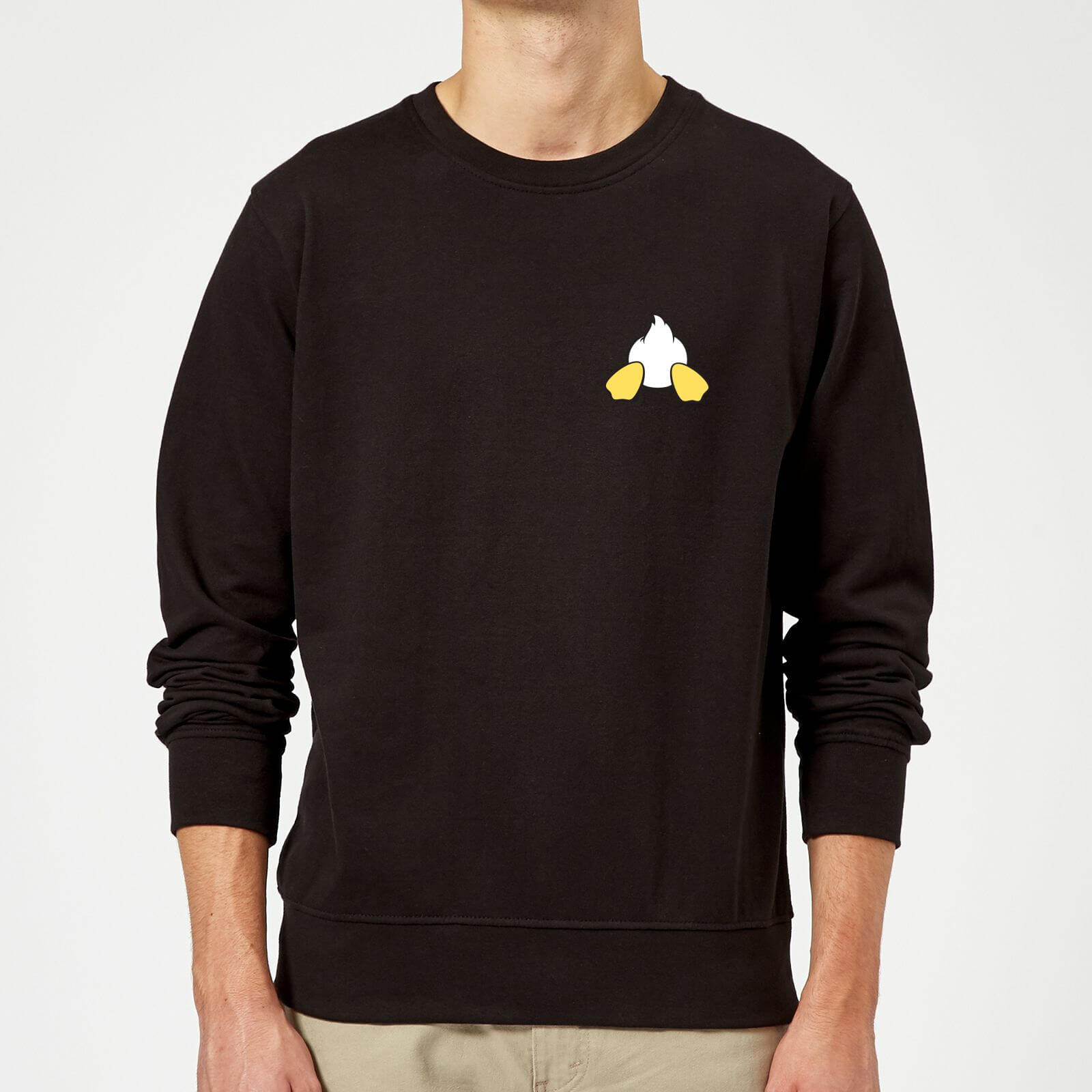 Disney Donald Duck Backside Sweatshirt - Black - L