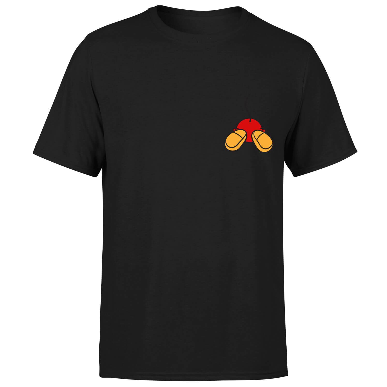 Disney Mickey Mouse Backside Herren T-Shirt - Schwarz - XL