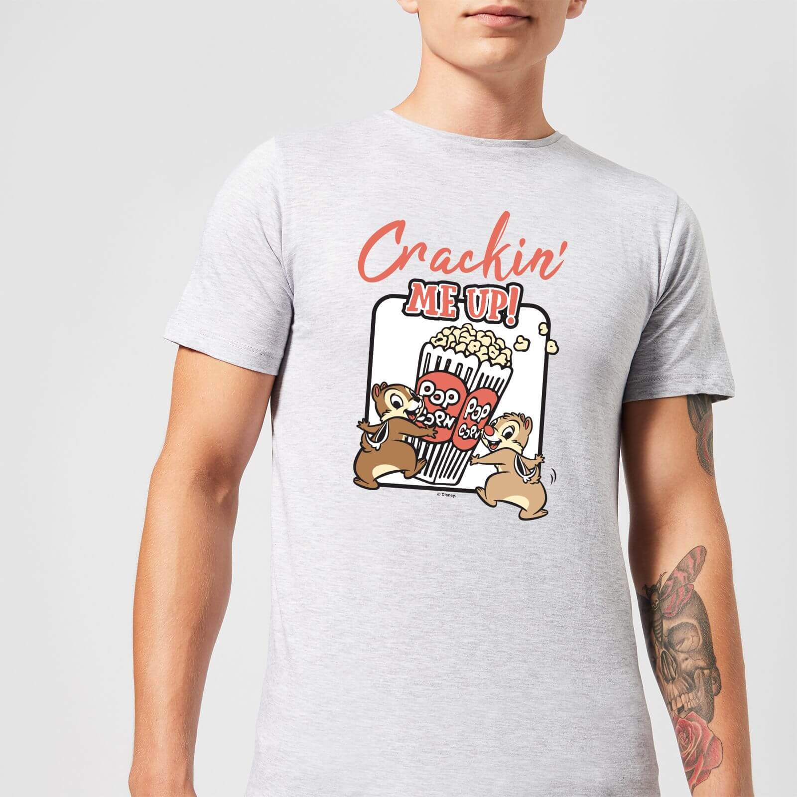

Disney Crackin Me Up Men's T-Shirt - Grey - 5XL