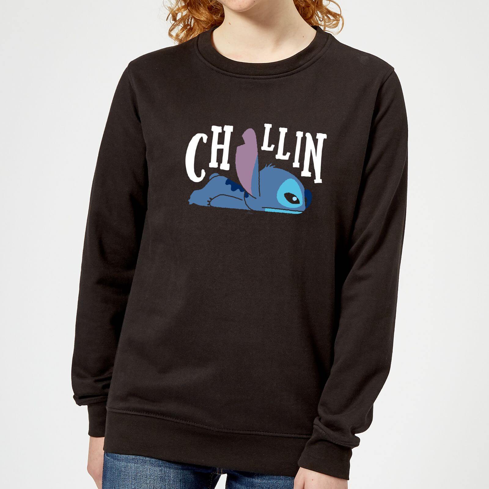

Felpa Disney Lilo And Stitch Chillin - Nero - Donna - XXL