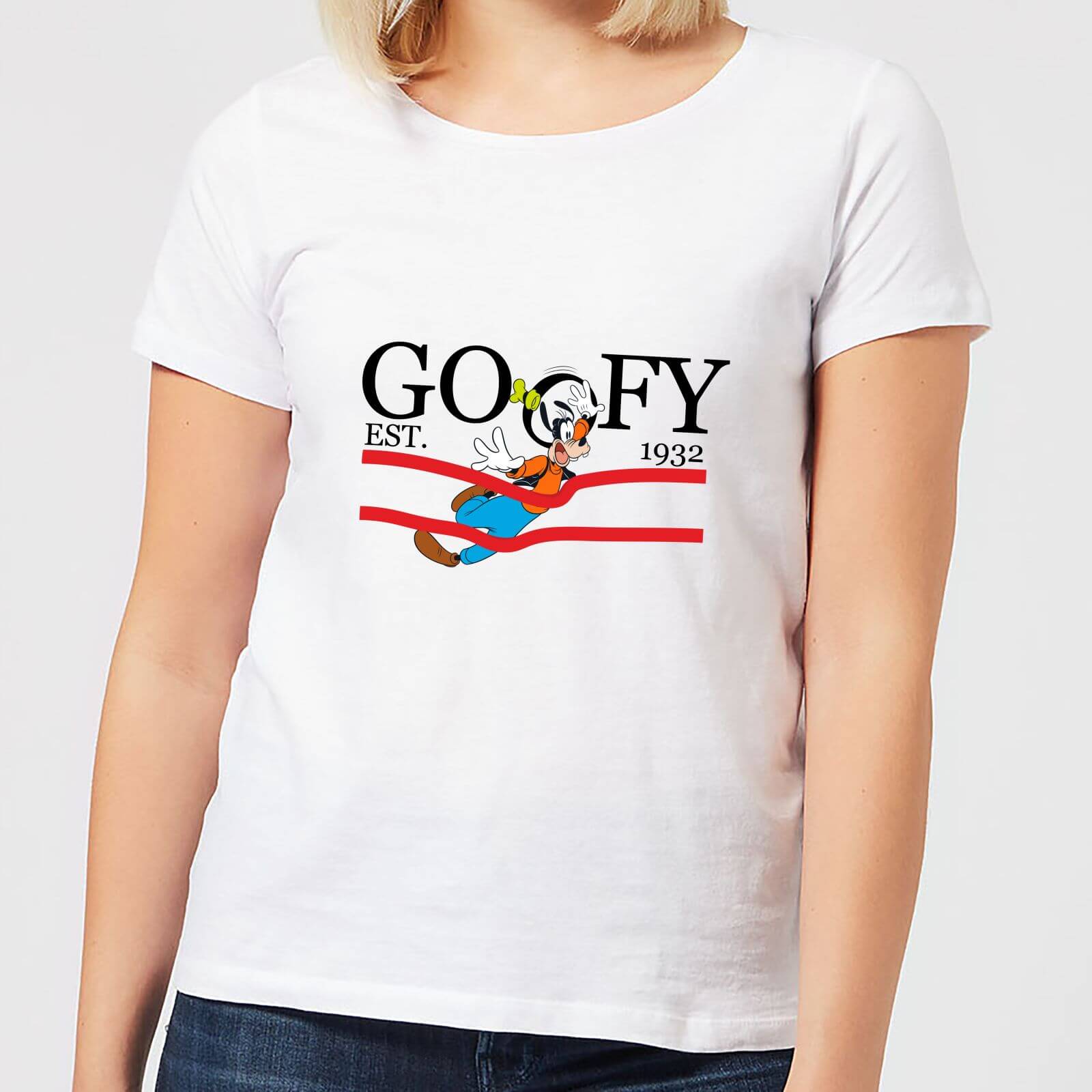

Disney Goofy By Nature Women's T-Shirt - White - S