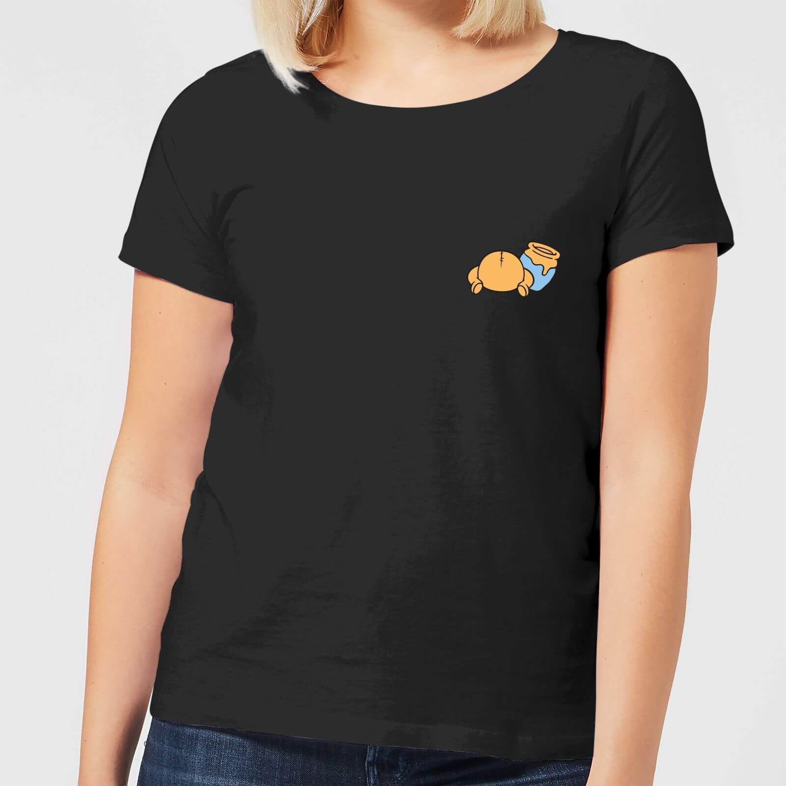 

Disney Winnie The Pooh Backside Women's T-Shirt - Black - XXL