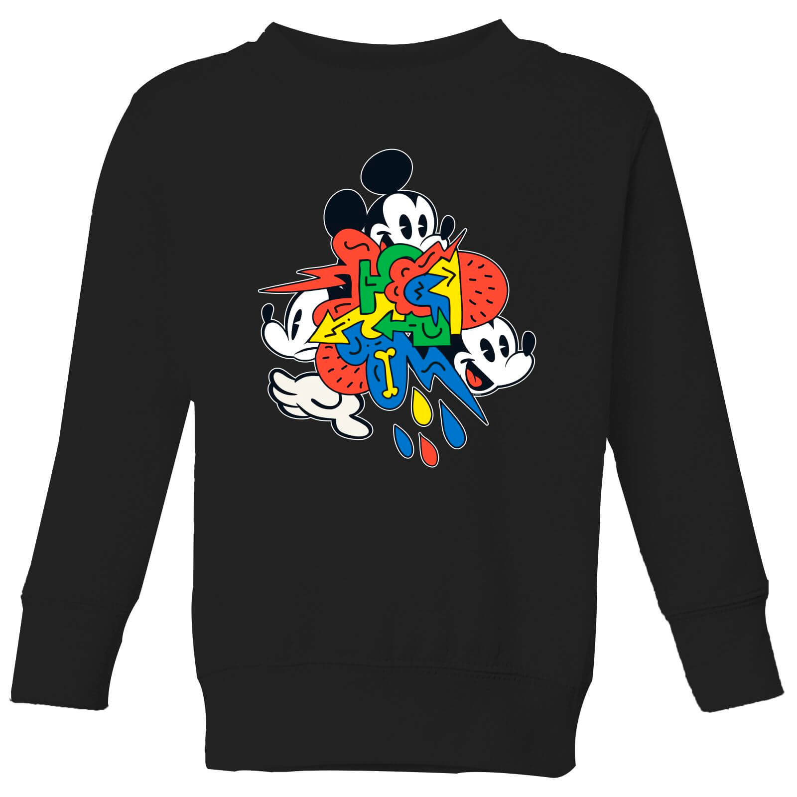 

Disney Mickey Mouse Vintage Arrows Kids' Sweatshirt - Black - 9-10 Anni