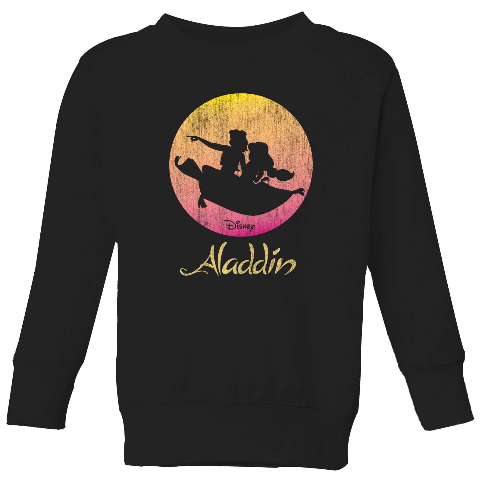 

Disney Aladdin Flying Sunset Kids' Sweatshirt - Black - 3-4 Anni