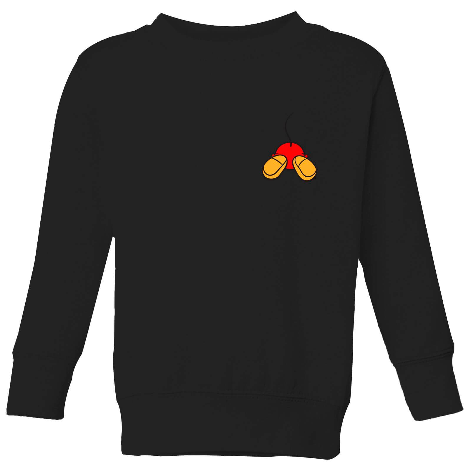 

Disney Mickey Mouse Backside Kids' Sweatshirt - Black - 7-8 Anni