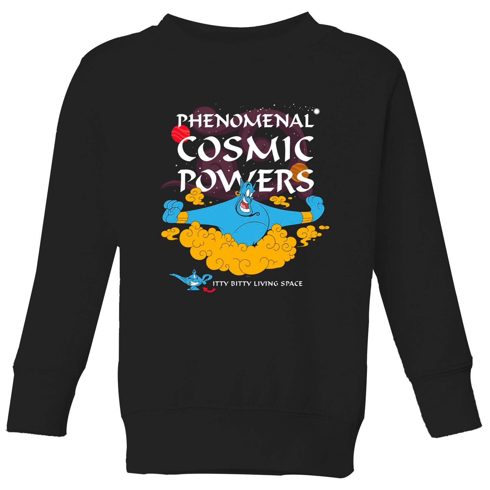 Disney Aladdin Phenomenal Cosmic Power Kids' Sweatshirt - Black - 7-8 Years
