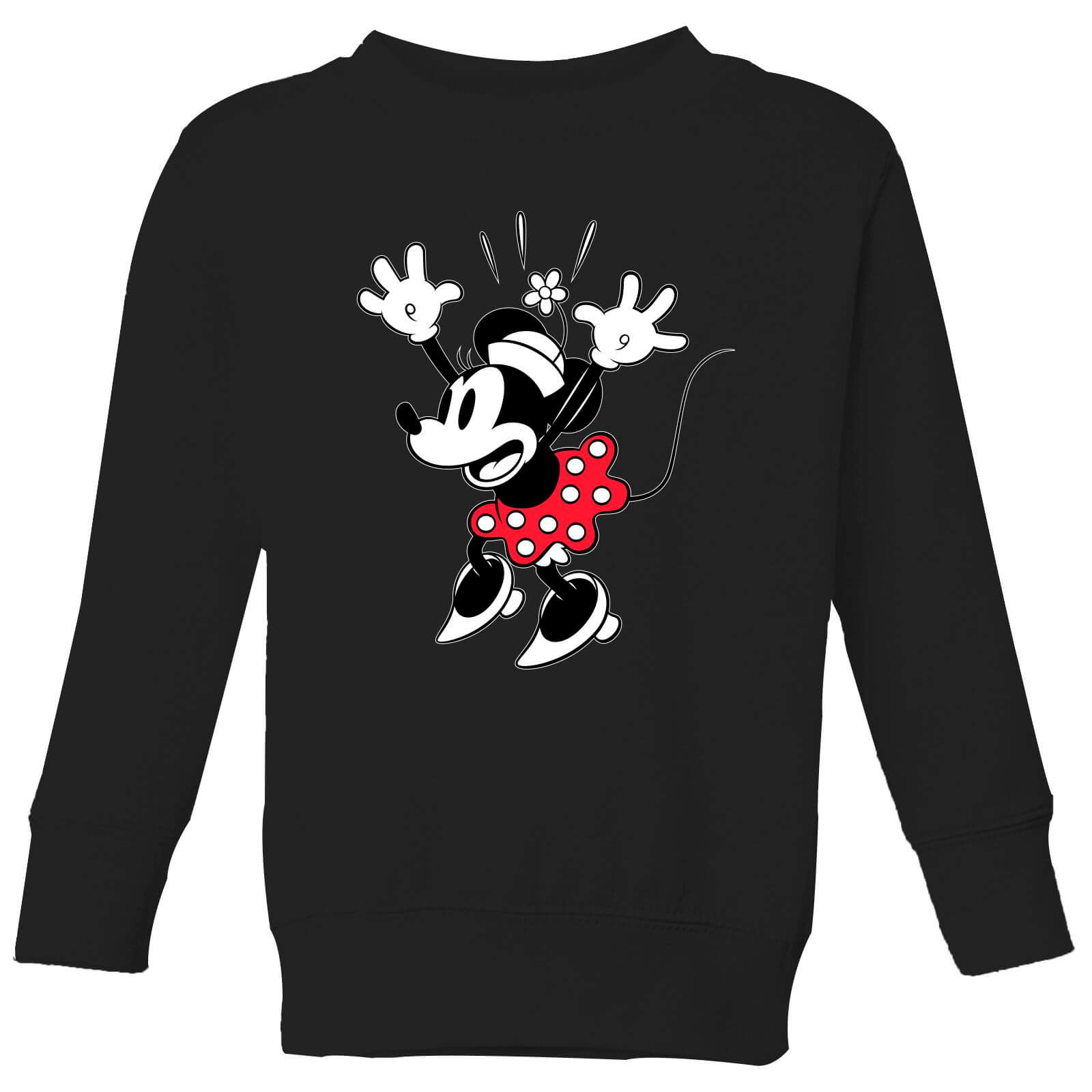 Disney Minnie Mouse Surprise Kids' Sweatshirt - Black - 9-10 Years