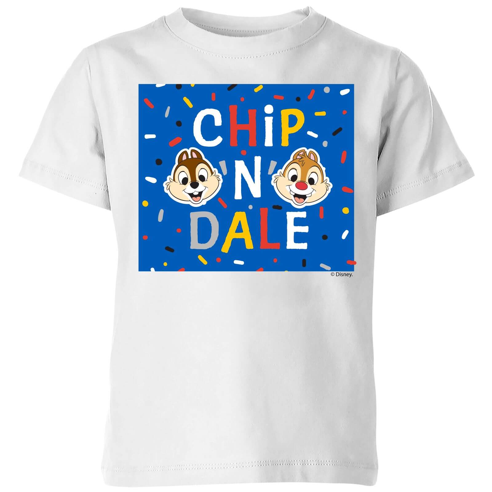 

Disney Chip N' Dale Kids' T-Shirt - White - 3-4 Anni - Bianco