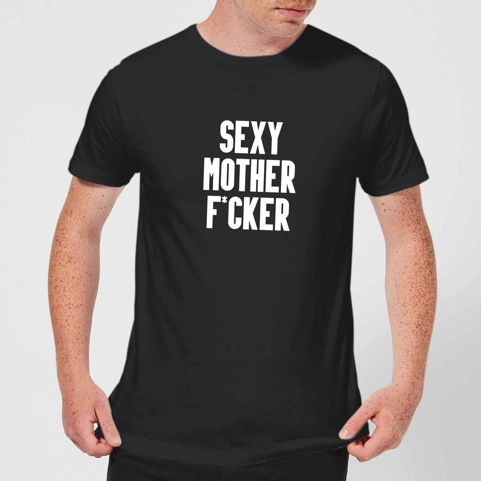 Sexy Mother F*cker Men's T-Shirt - Black - S - Black