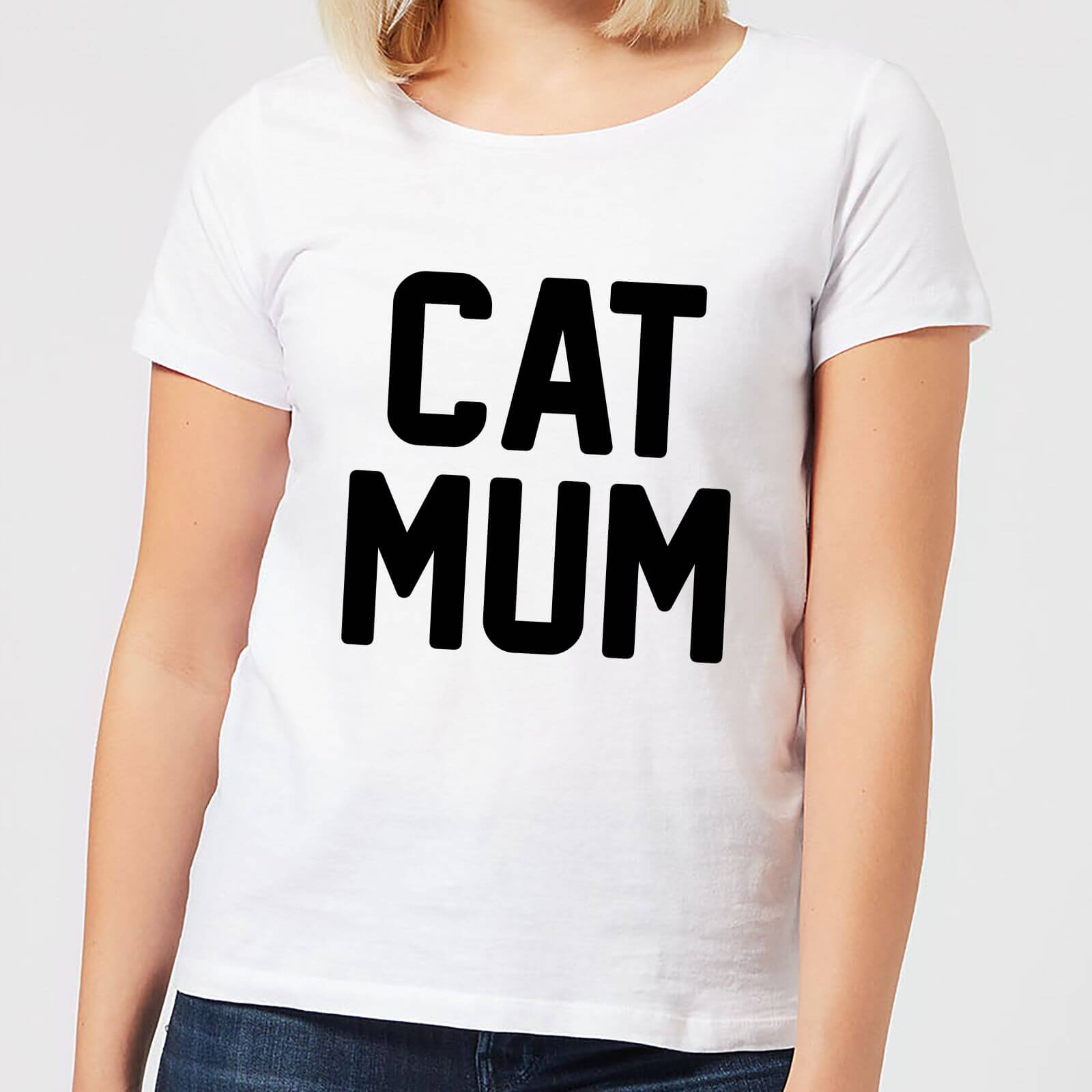 Cat Mum Women's T-Shirt - White - S - White